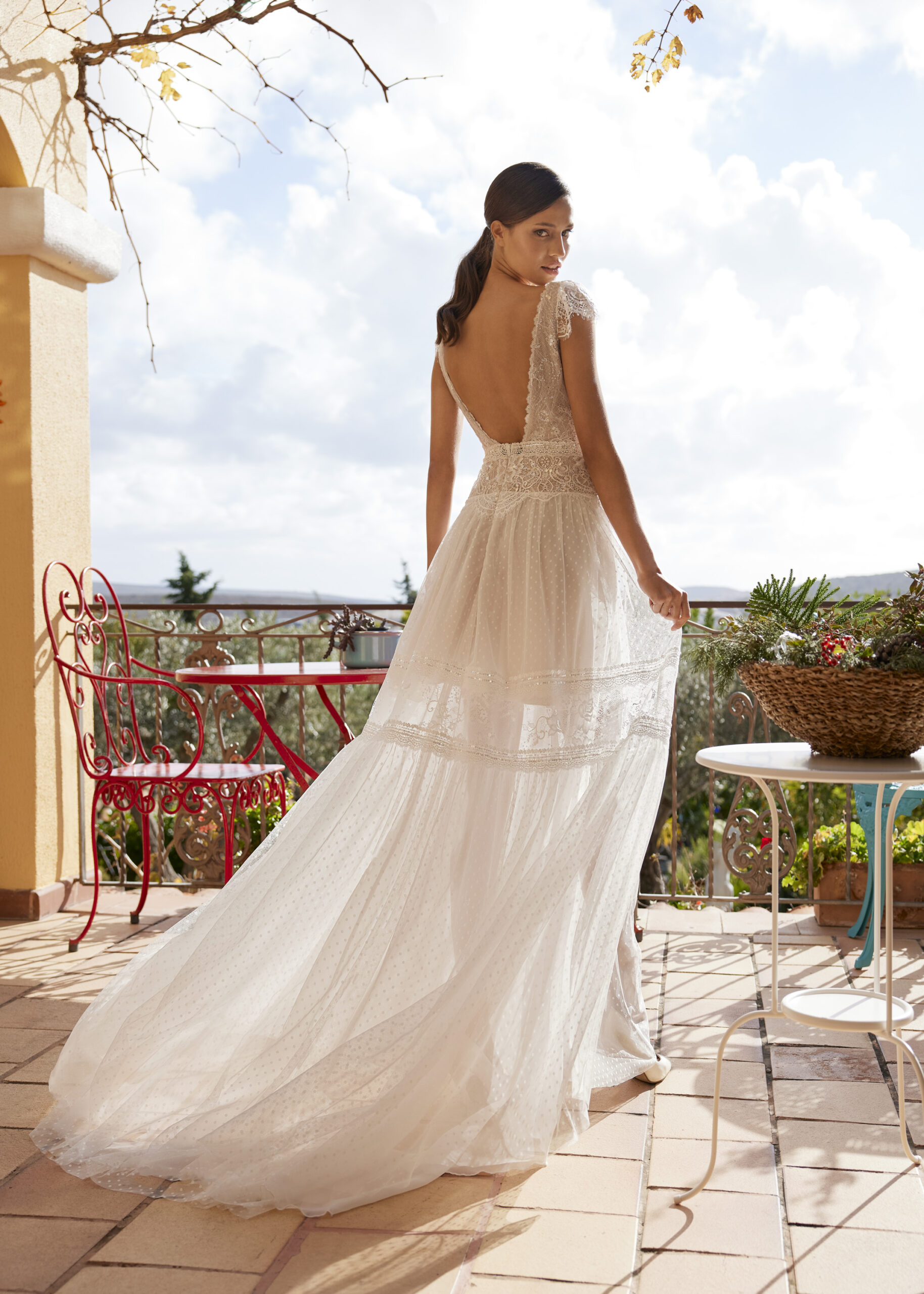Hervé Paris My Freedom Angela robe de mariée fluide