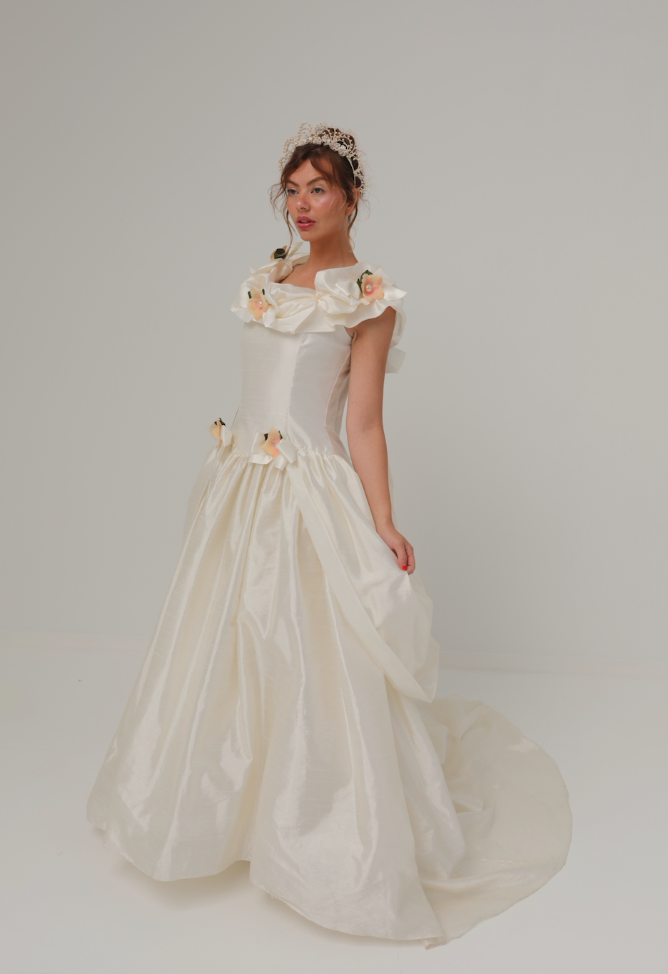 Solène Gisèle La mariée Isadora robe mariée ivoire fleurs 93-83