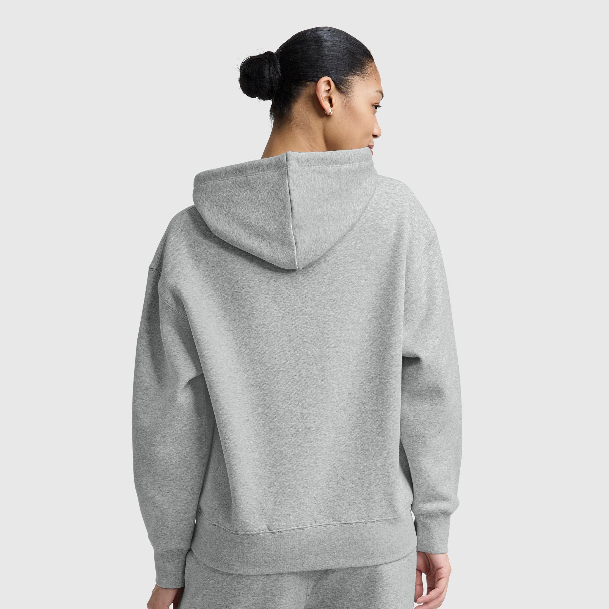 Champion Powerblend Freshman Hoodie sweat gris capuche