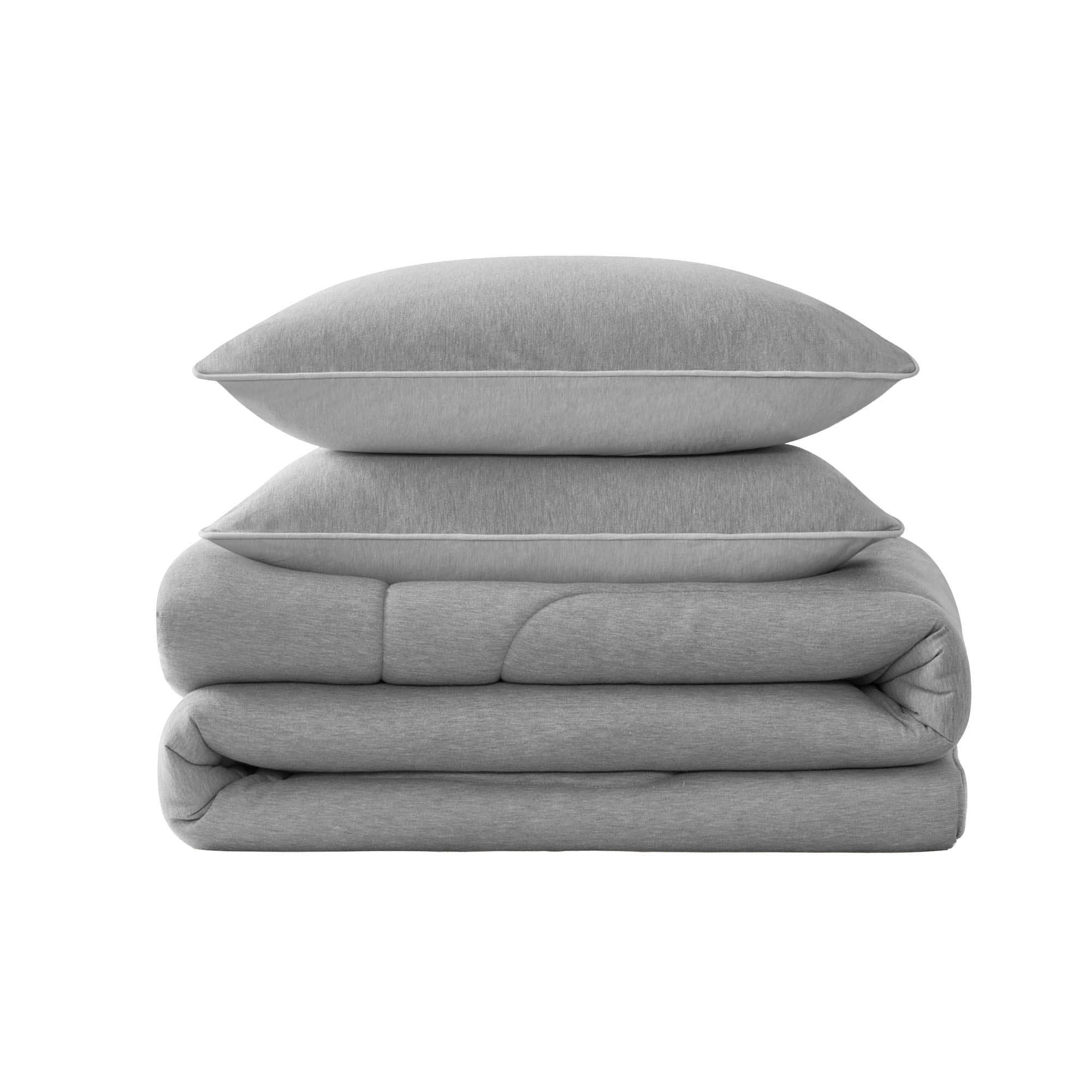 Champion Reversible Jersey parure couette gris foncé