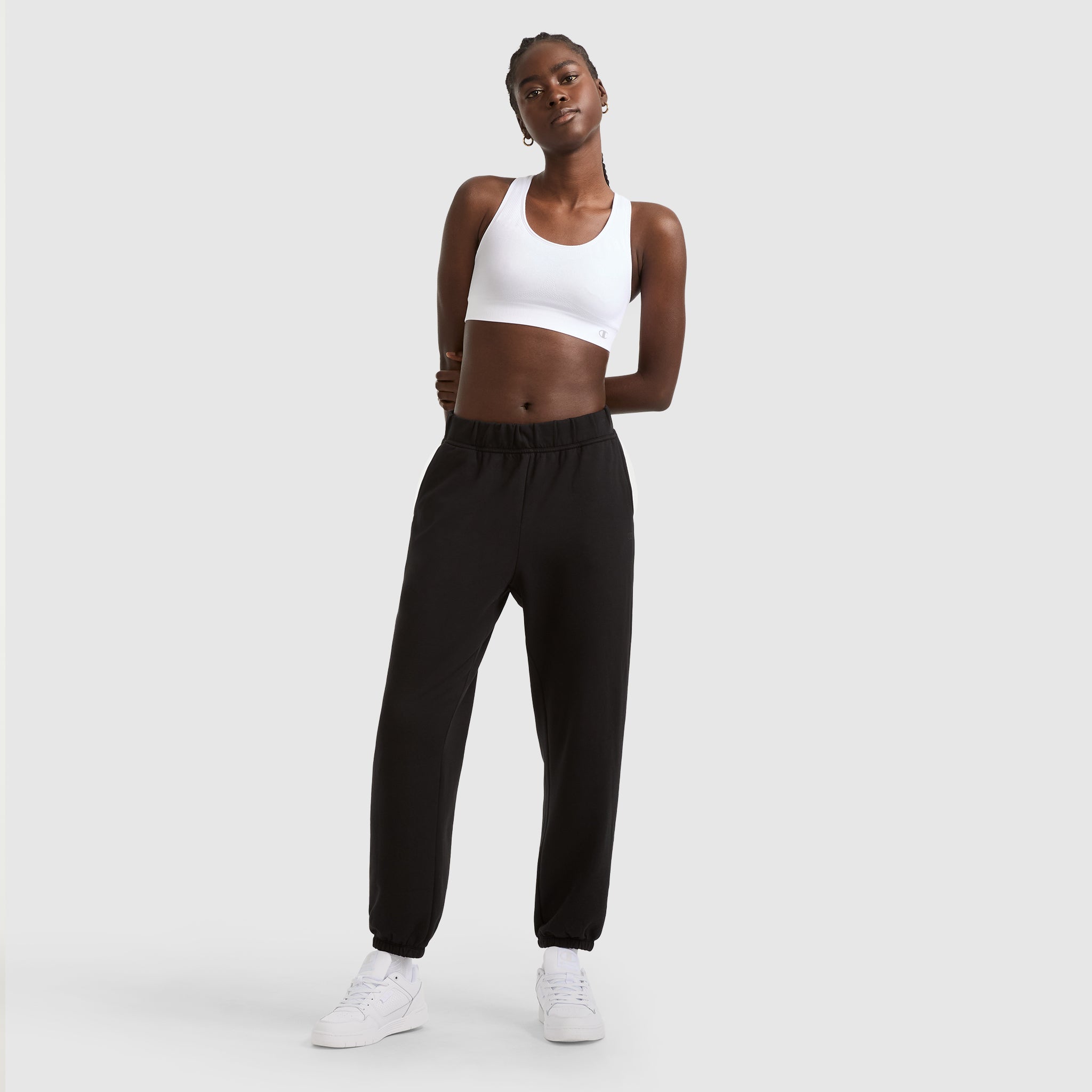Champion Seamless Racerback Brassière de sport White maintien modéré