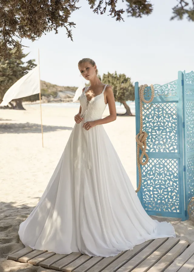 Hervé Paris Boho Vaujany robe de mariée bohème