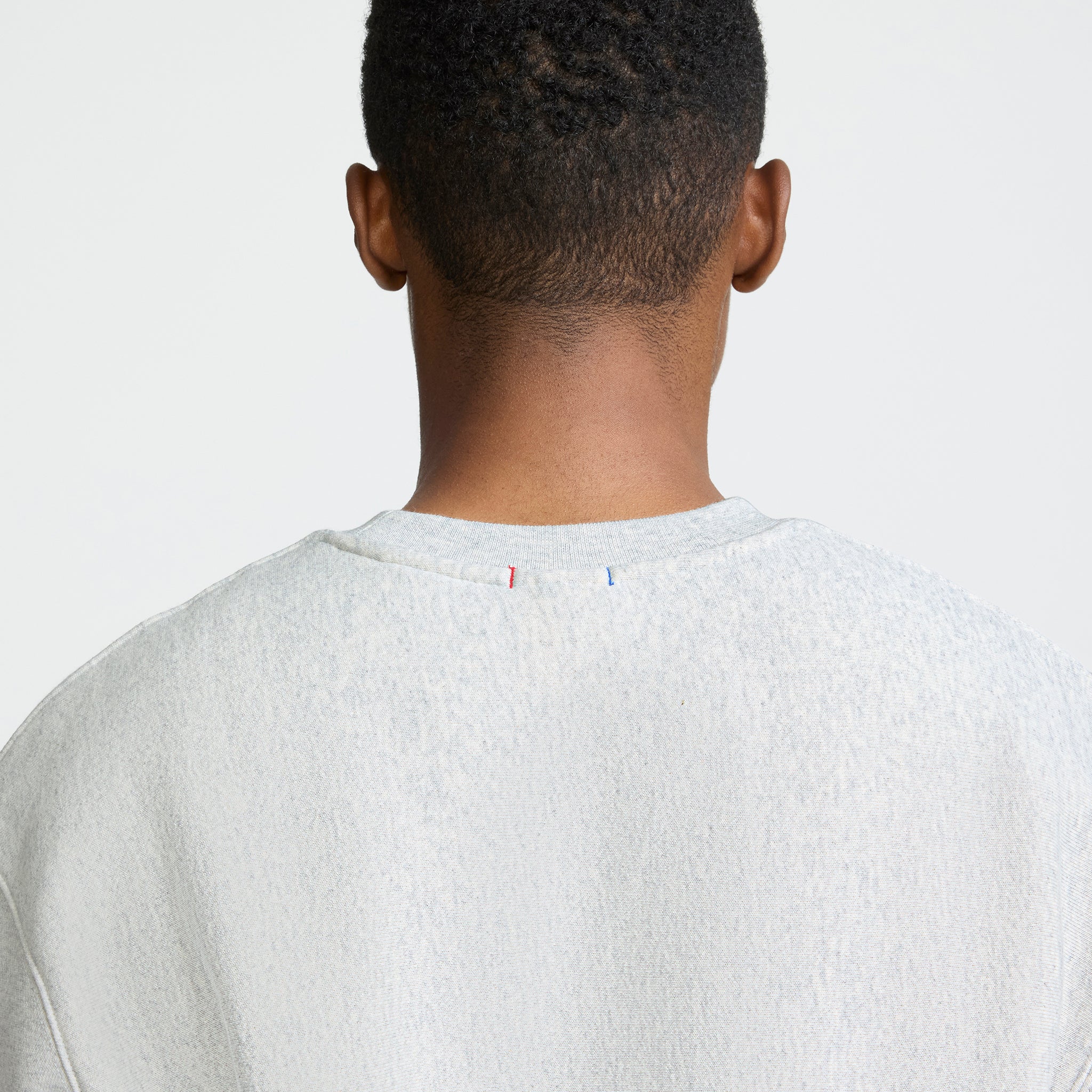 Champion Reverse Weave sweatshirt gris logo C molleton lourd