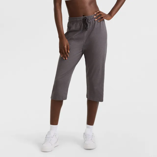 Champion Lightweight Lounge Capri Pantalon Capri Granite Heather Coton