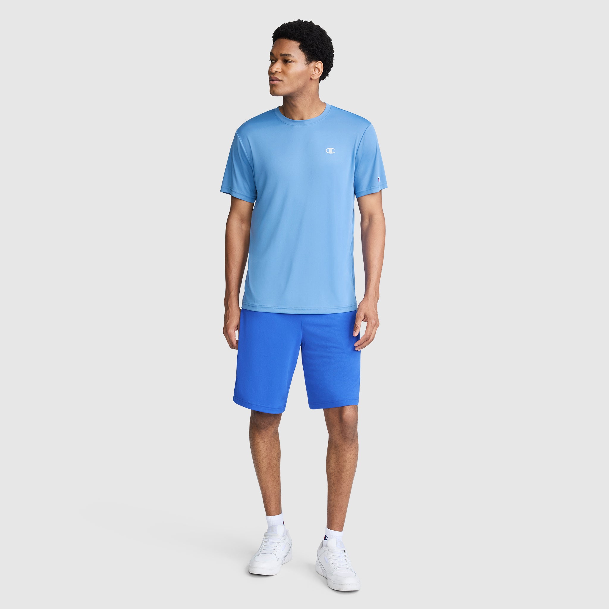 Champion Sport T-Shirt Reflective C Logo tee-shirt homme Riviera respirant