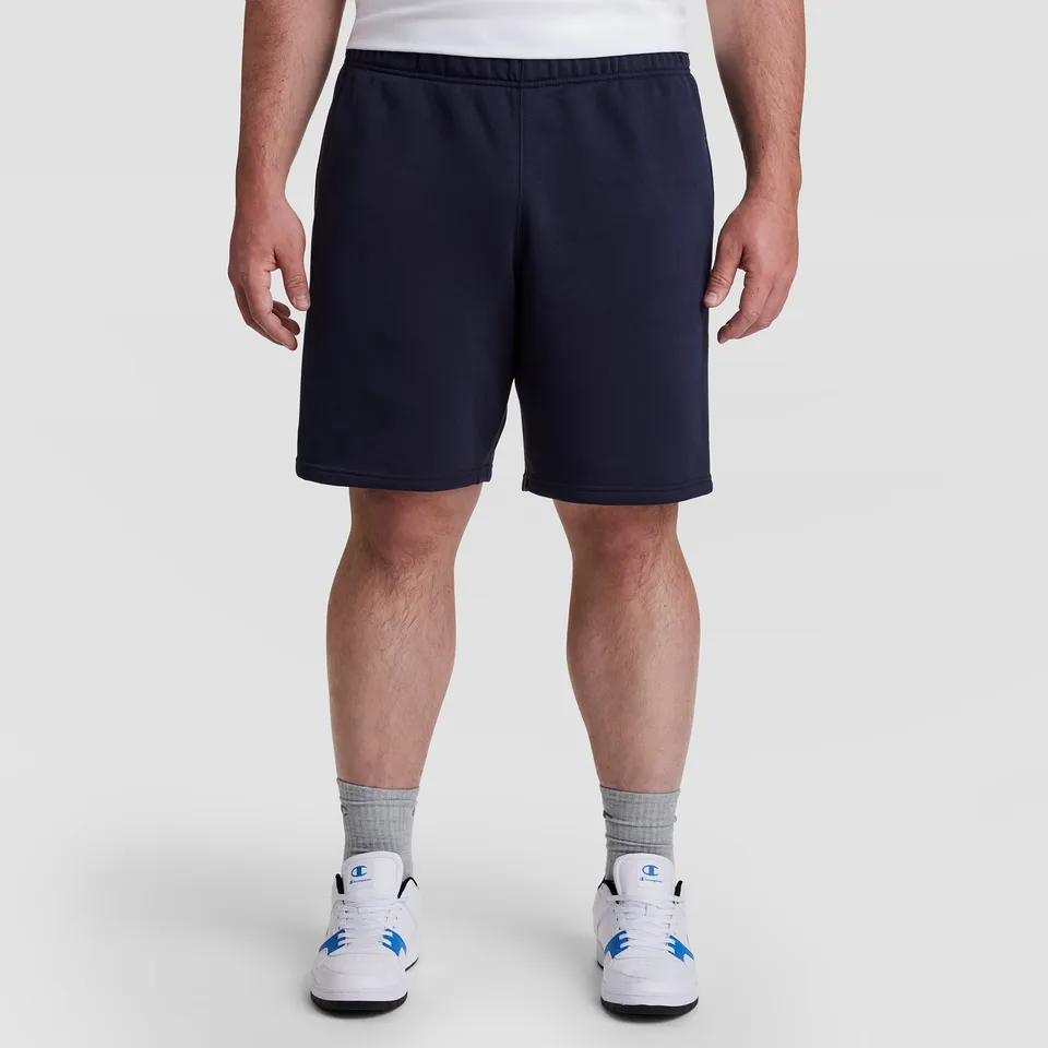 Champion Powerblend Short molletonné marine grande taille
