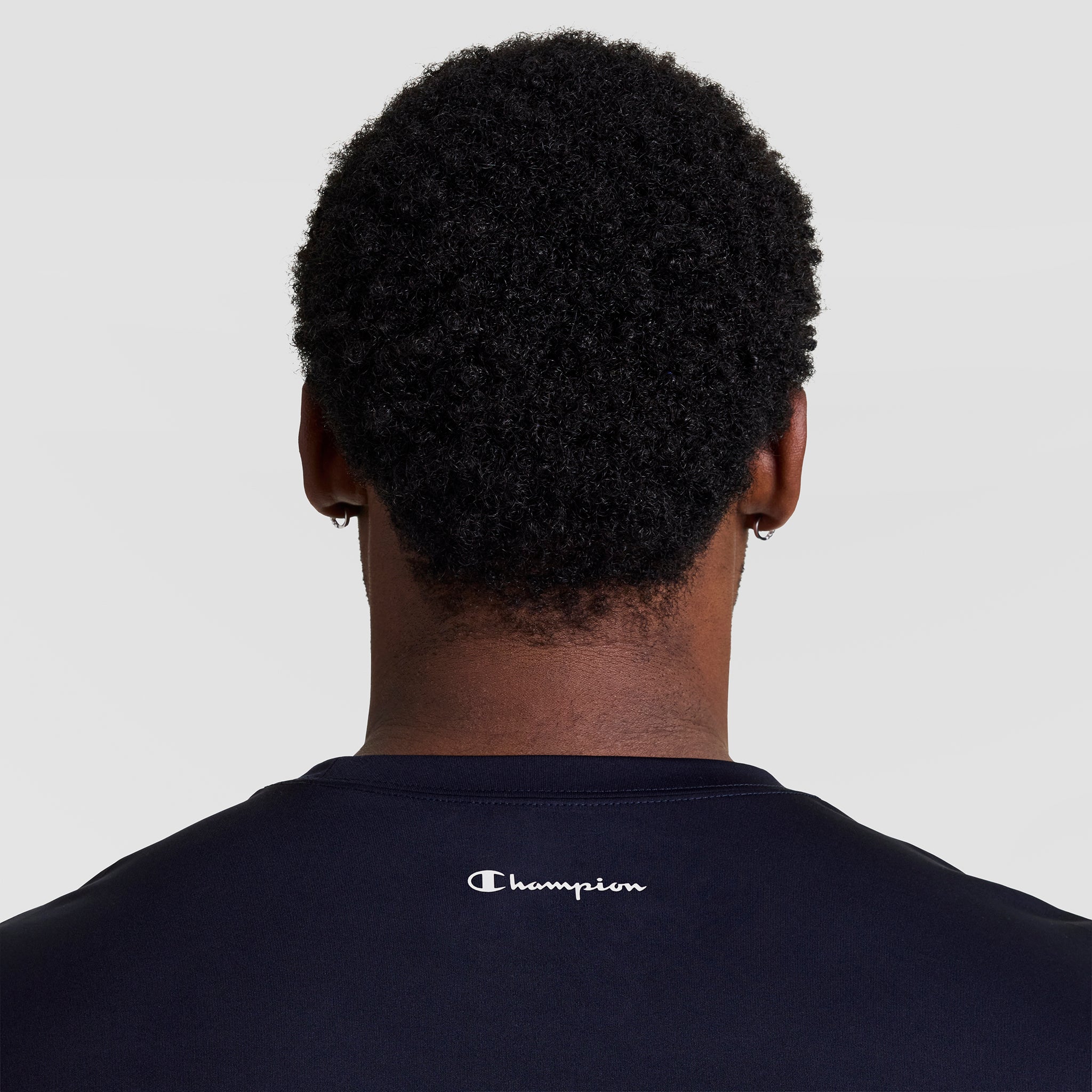 Champion Sport Reflective C Logo t-shirt bleu Deep Navy