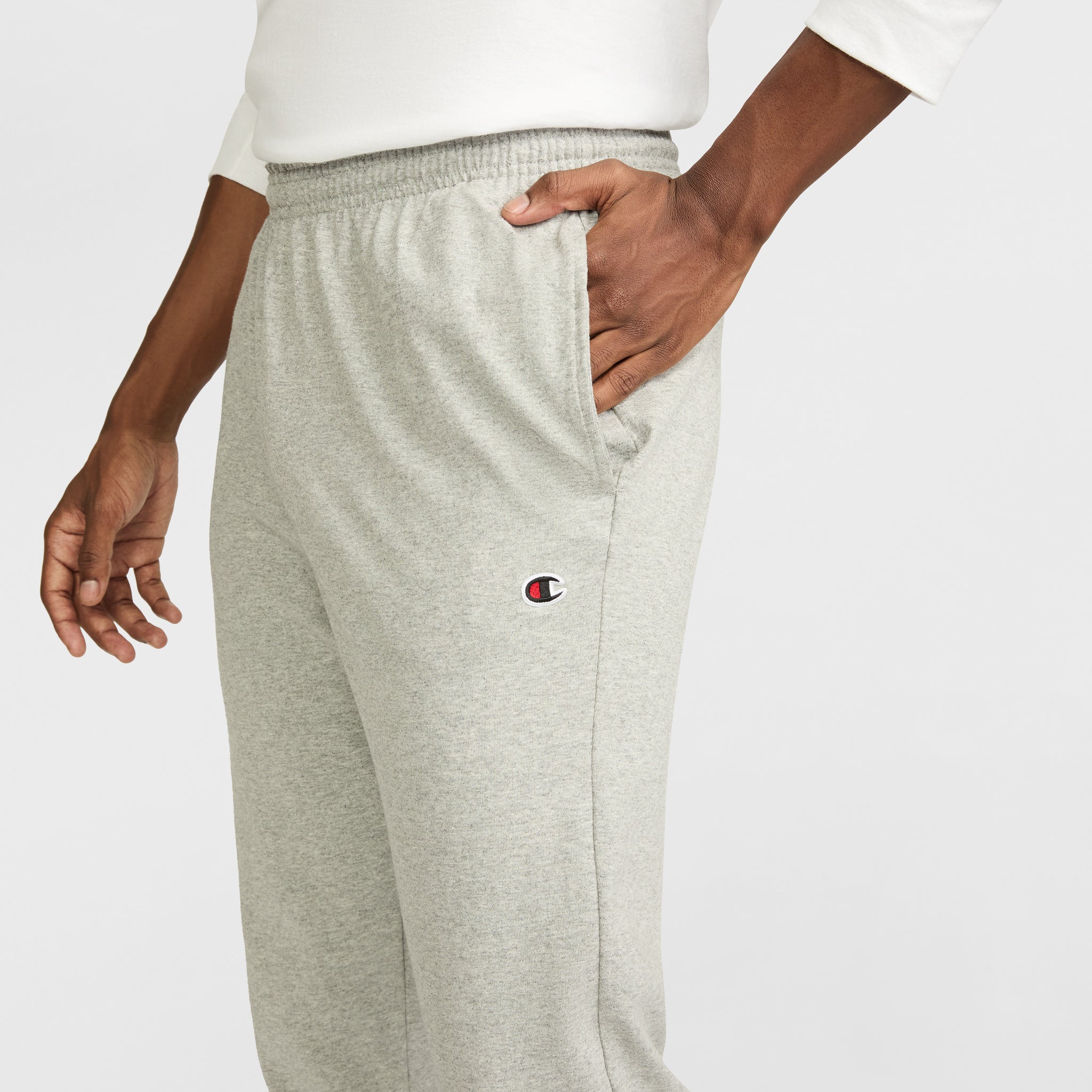 Champion Lightweight Lounge Pants Open Hem pantalon gris Manhattan