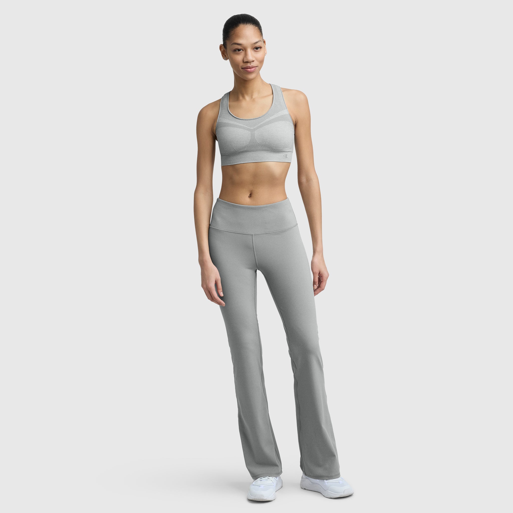 Champion Infinity Racerback Brassière de sport Oxford Grey Heather