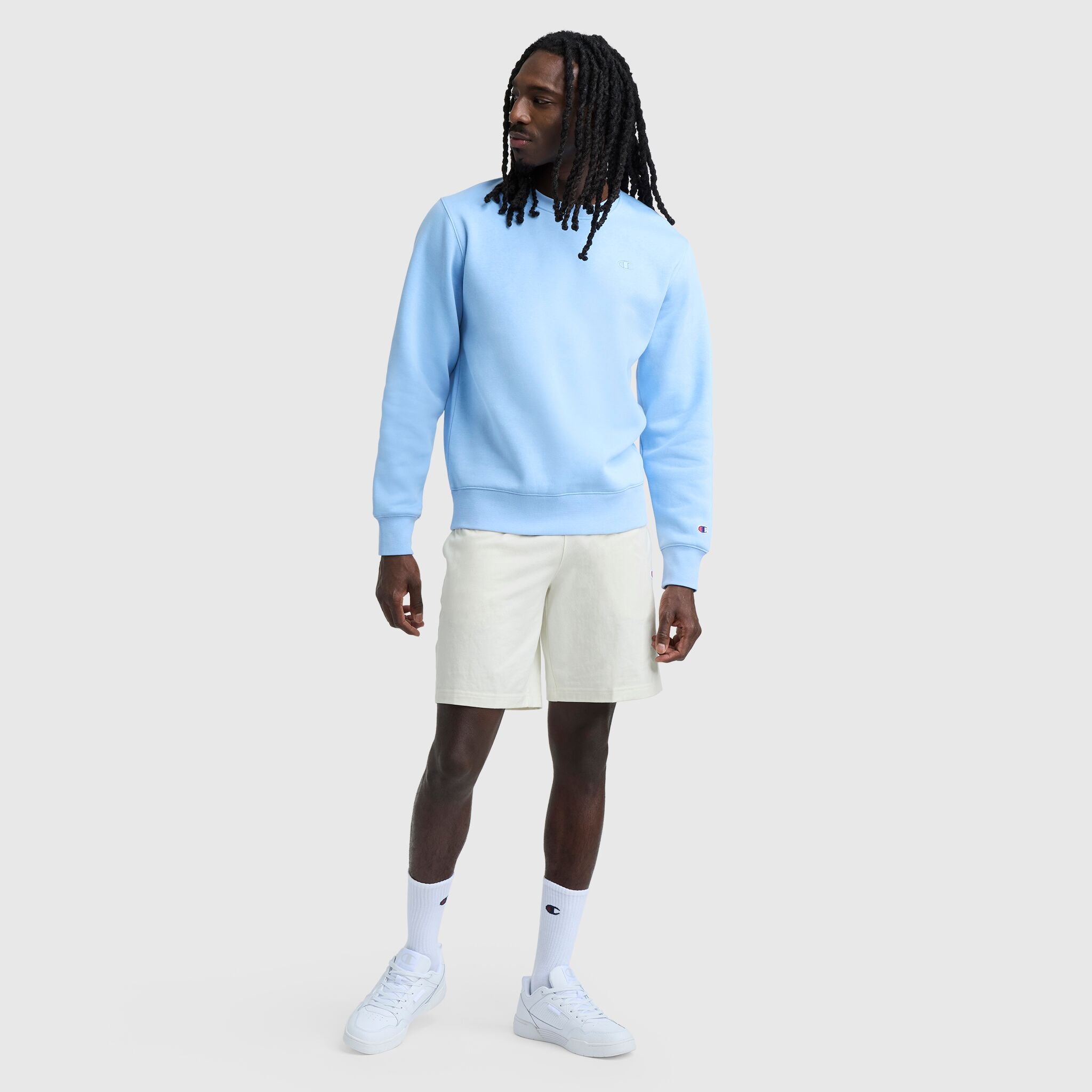 Champion 9" Lightweight Lounge short coton écru 9 pouces