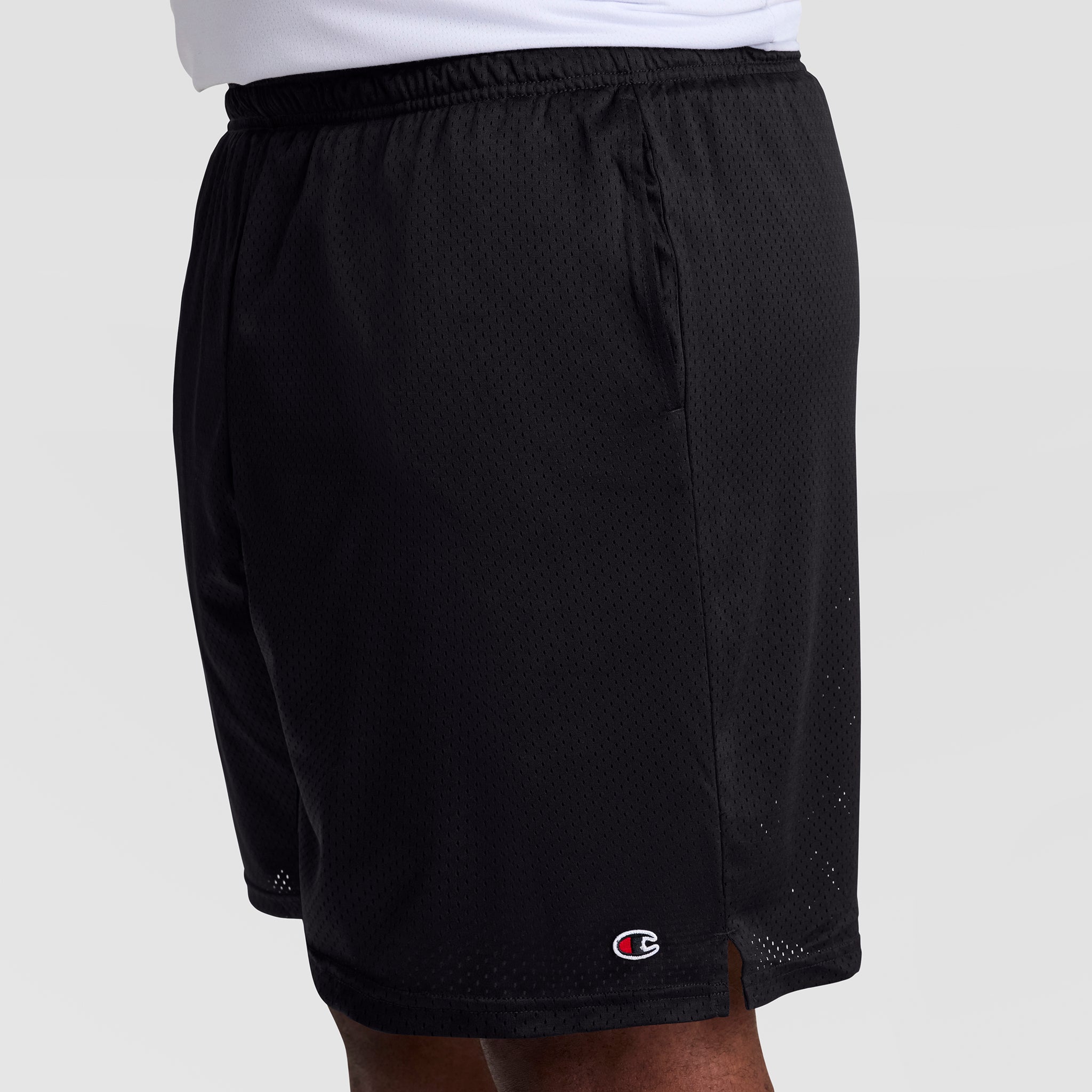 Champion 9 pouces short mesh noir homme grande taille