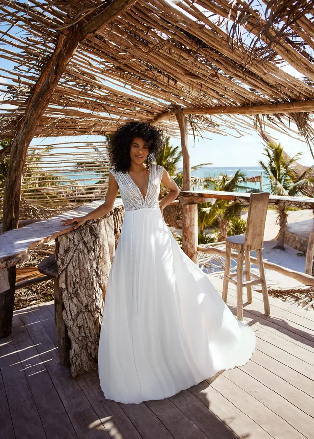 Hervé Paris Mystical Bente robe de mariée longue
