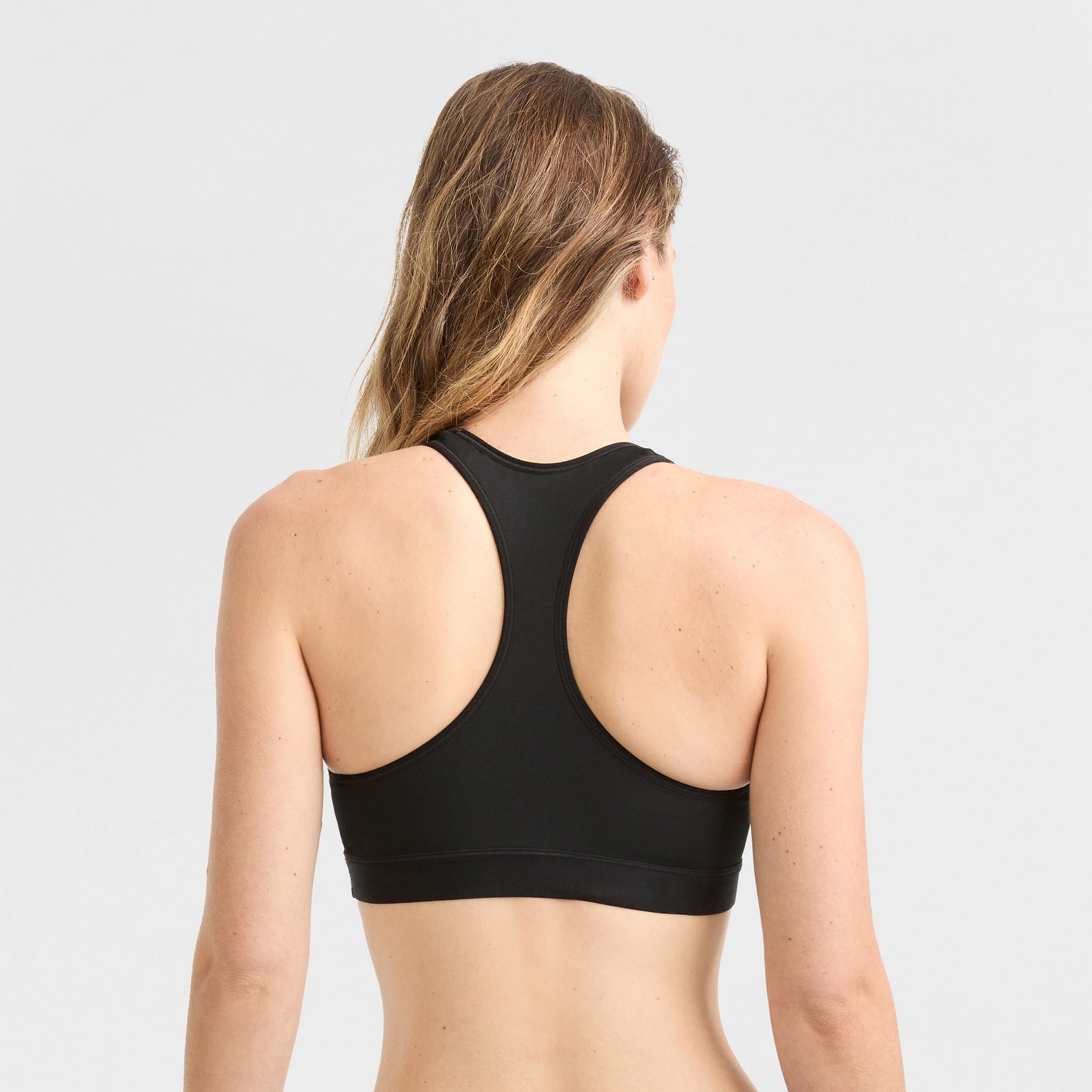 Champion Compression C Logo brassière Black noire maintien modéré