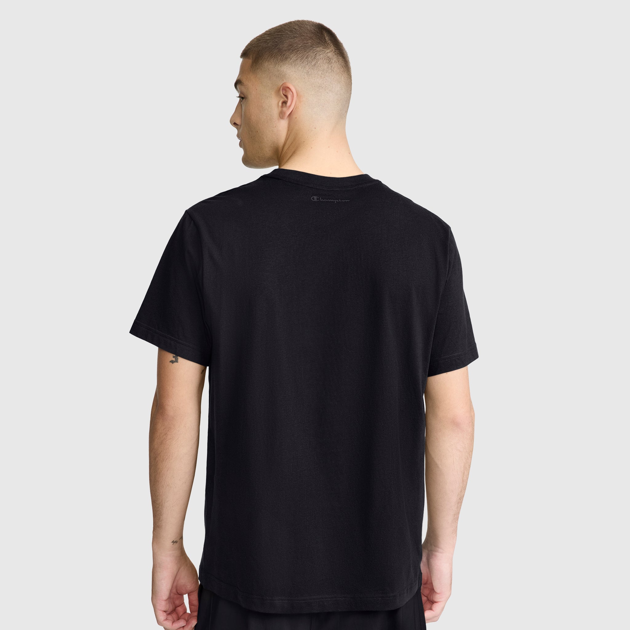 Champion Classic Graphic T-shirt homme noir 100% coton
