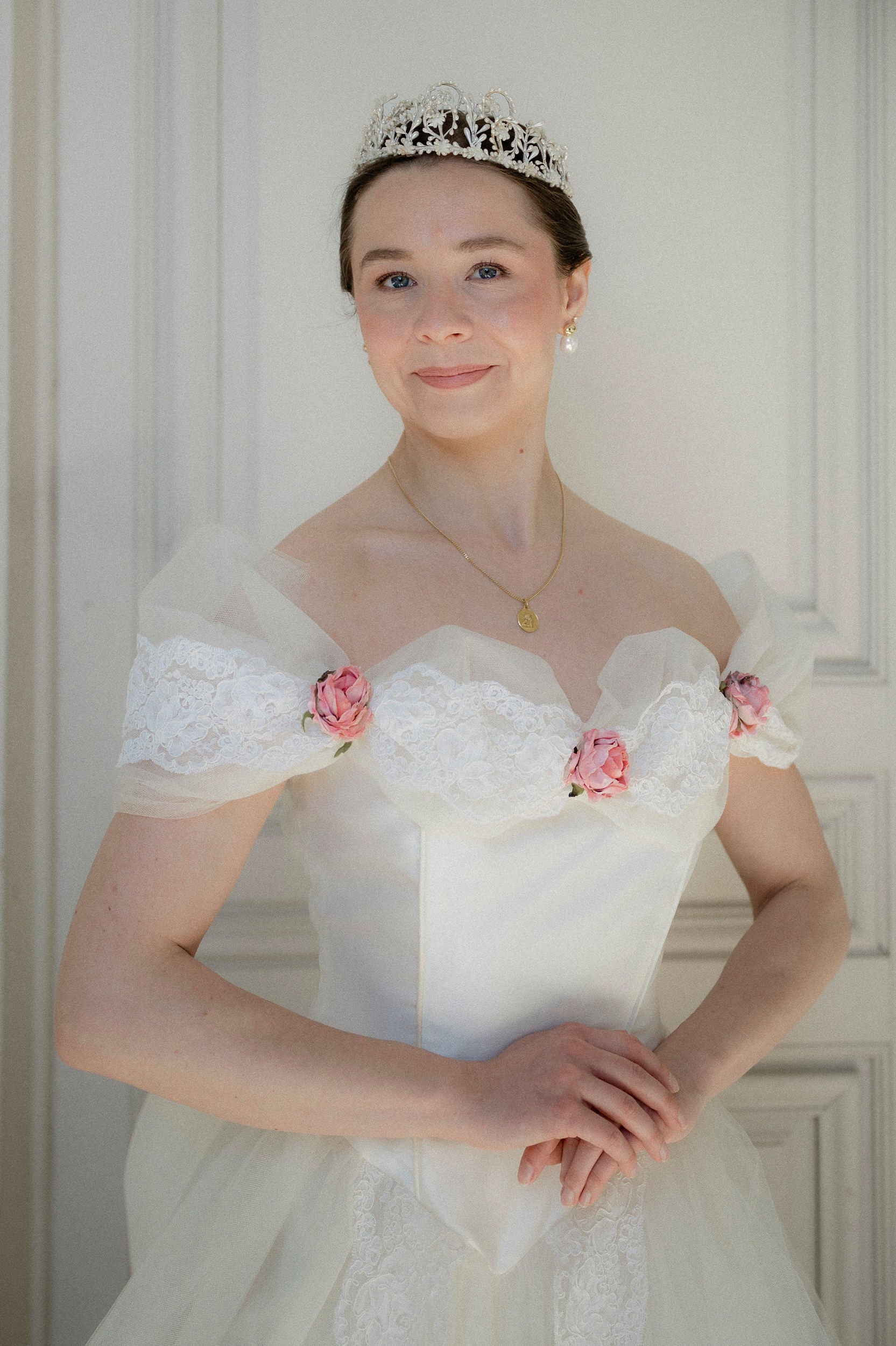 Solène Gisèle La mariée robe Éliane ivoire tulle 36/38