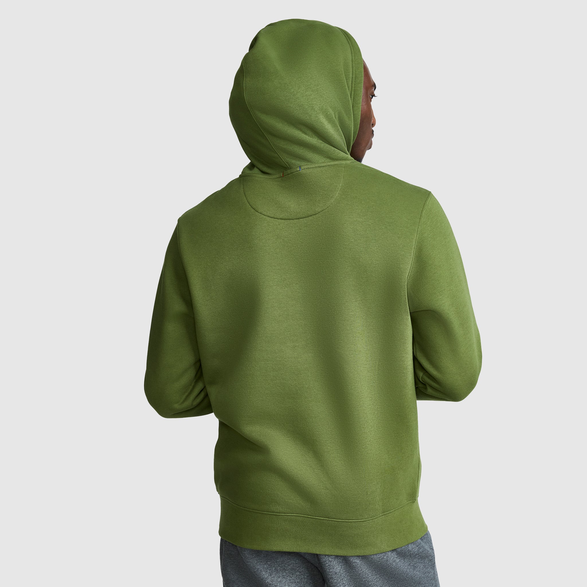 Champion Powerblend Hoodie Full Script Logo sweat à capuche Chive