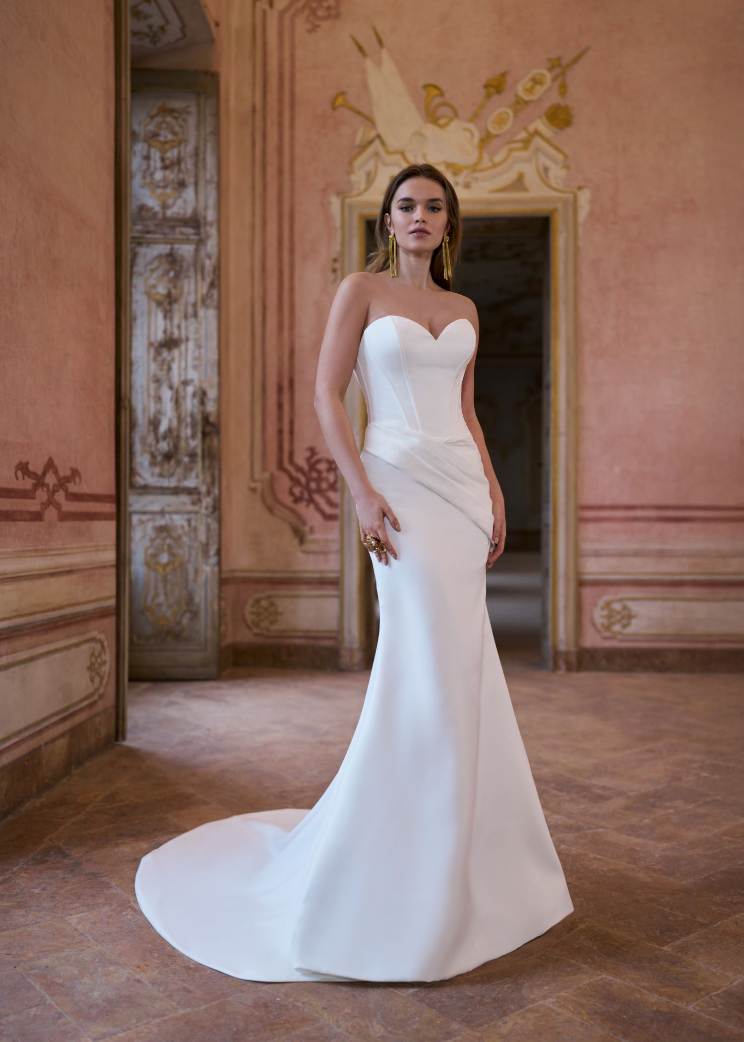 Hervé Paris Novel Collection Nathalie robe de mariée longue