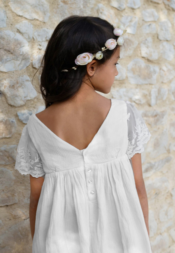 Le Jour de Notre Oui Manon Blanc robe fille blanche