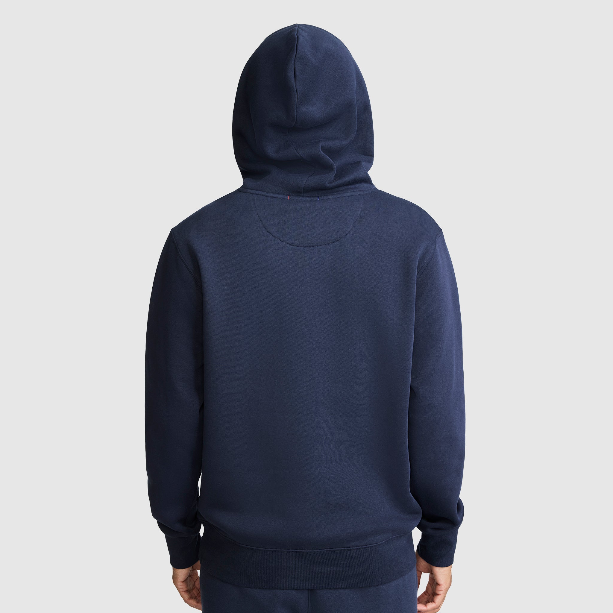 Champion Powerblend Hoodie sweat homme bleu coton