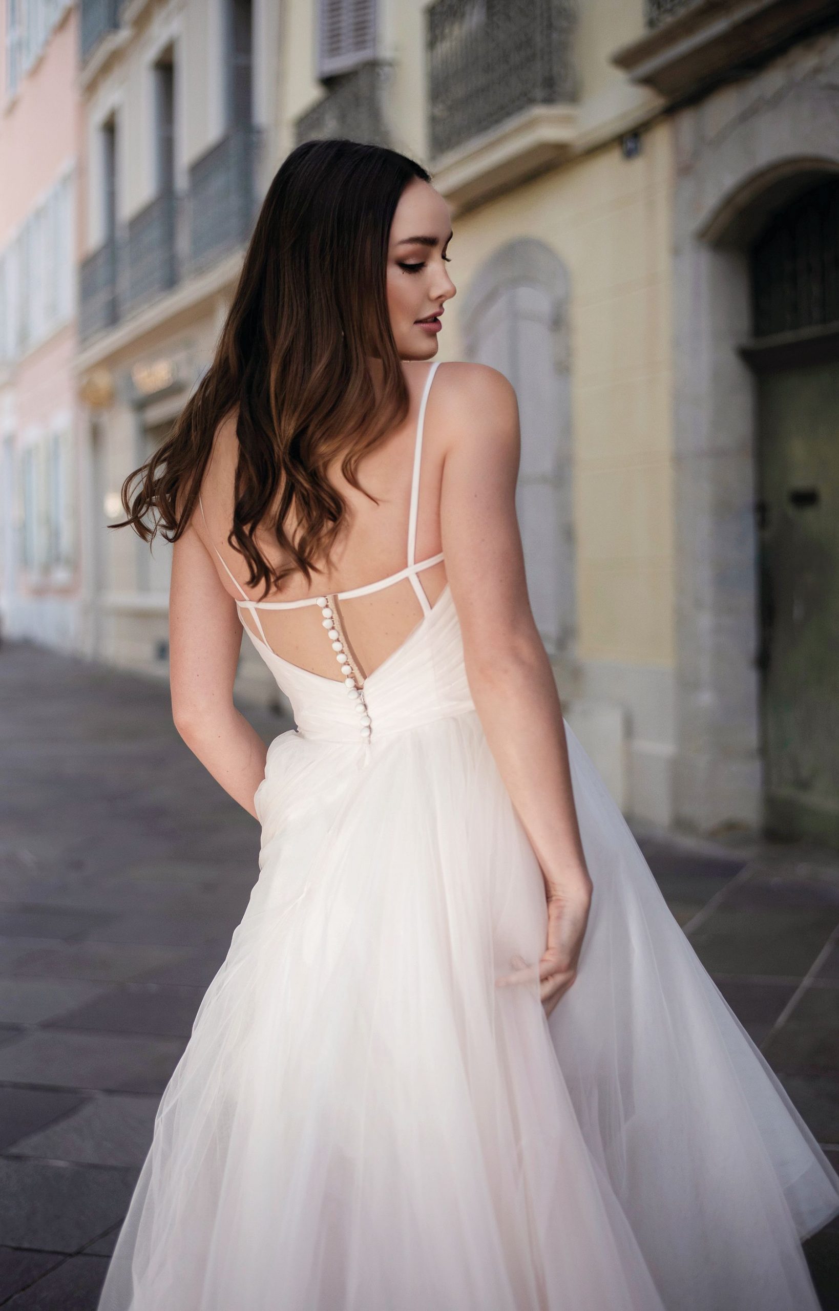 Le Jour de Notre Oui CHARLOTTE robe de mariée satin sirène