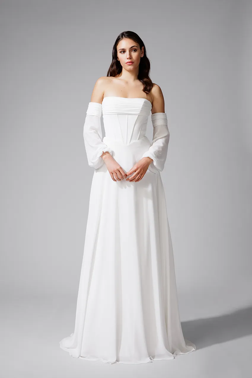 Le Jour de Notre Oui Dolcé robe de mariée blanche