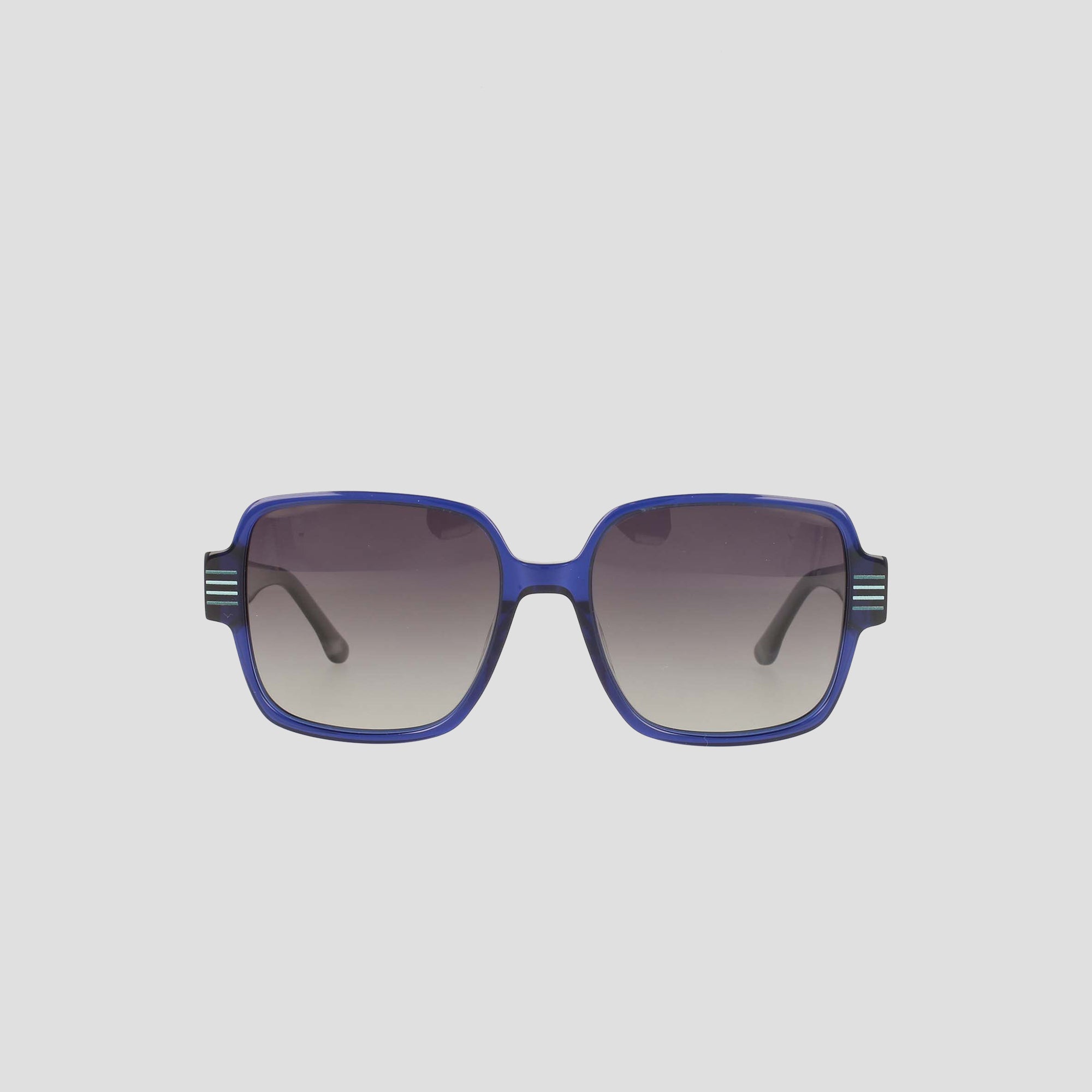 Champion Glam Square lunettes soleil Sapphire Blue polarisé