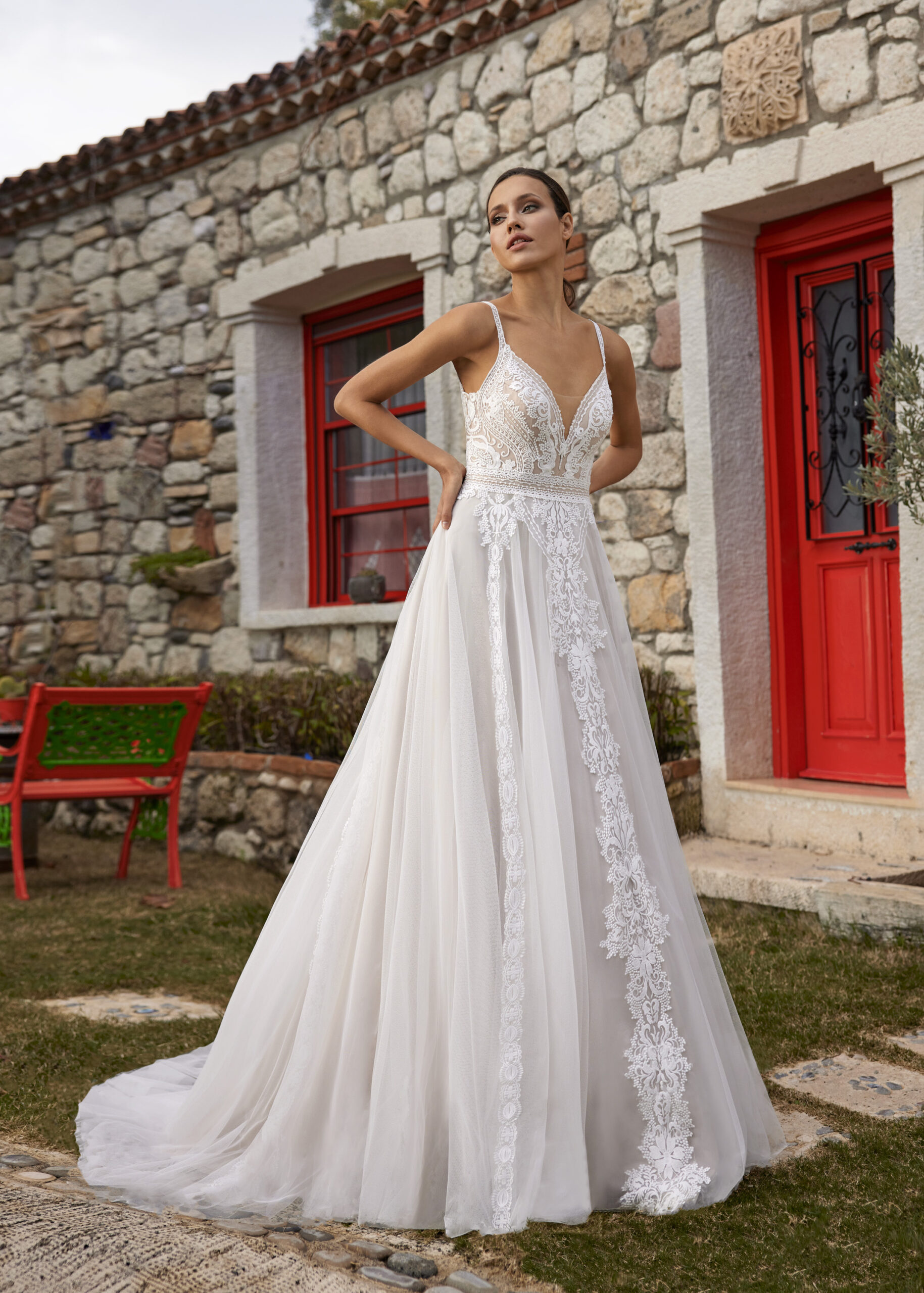 Hervé Paris My Freedom Alize robe de mariée fluide