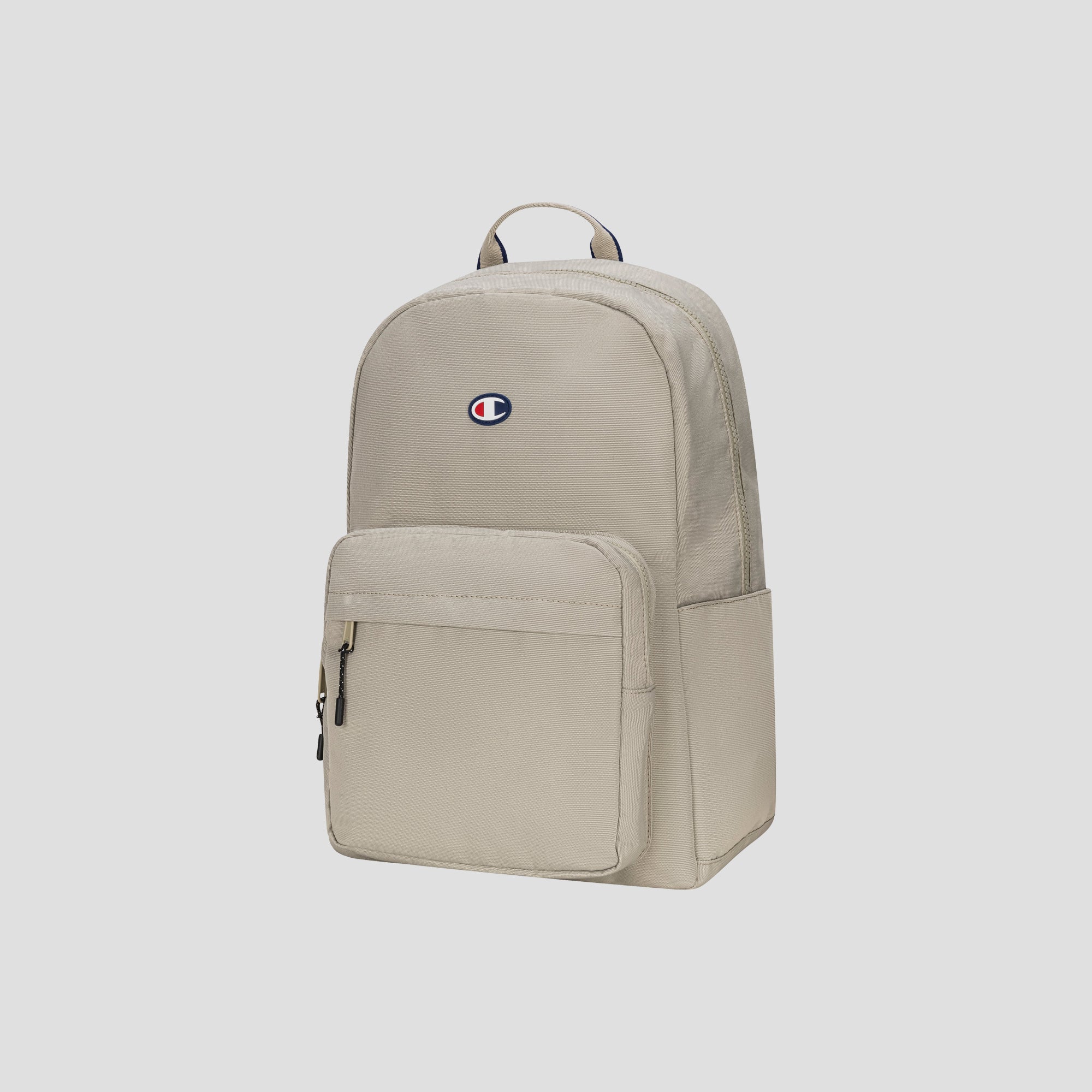 Champion Level Sac à Dos Beige Ordinateur 17 Pouces Patch Caoutchouc