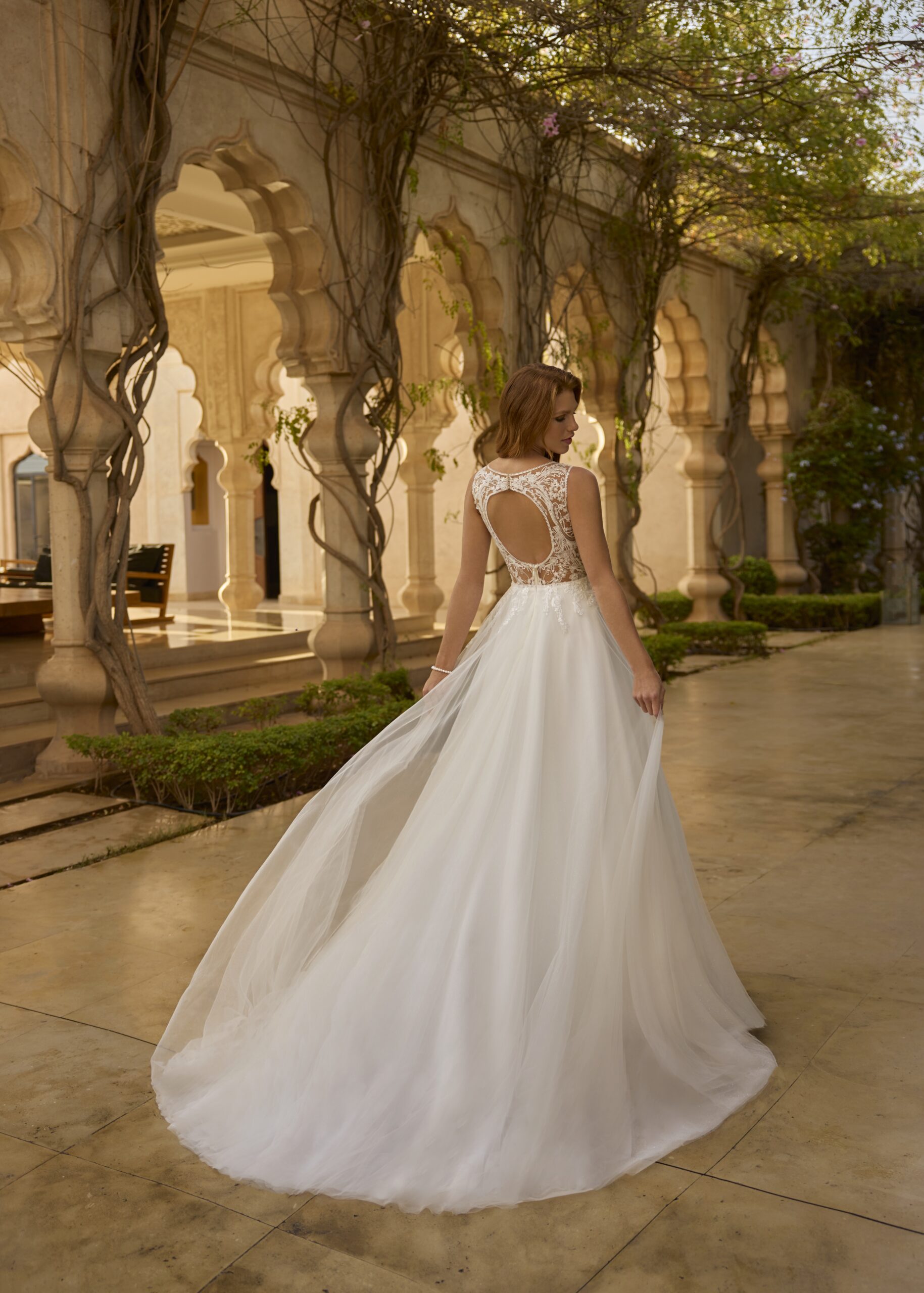 Hervé Paris Cherish Celine robe de mariée princesse tulle