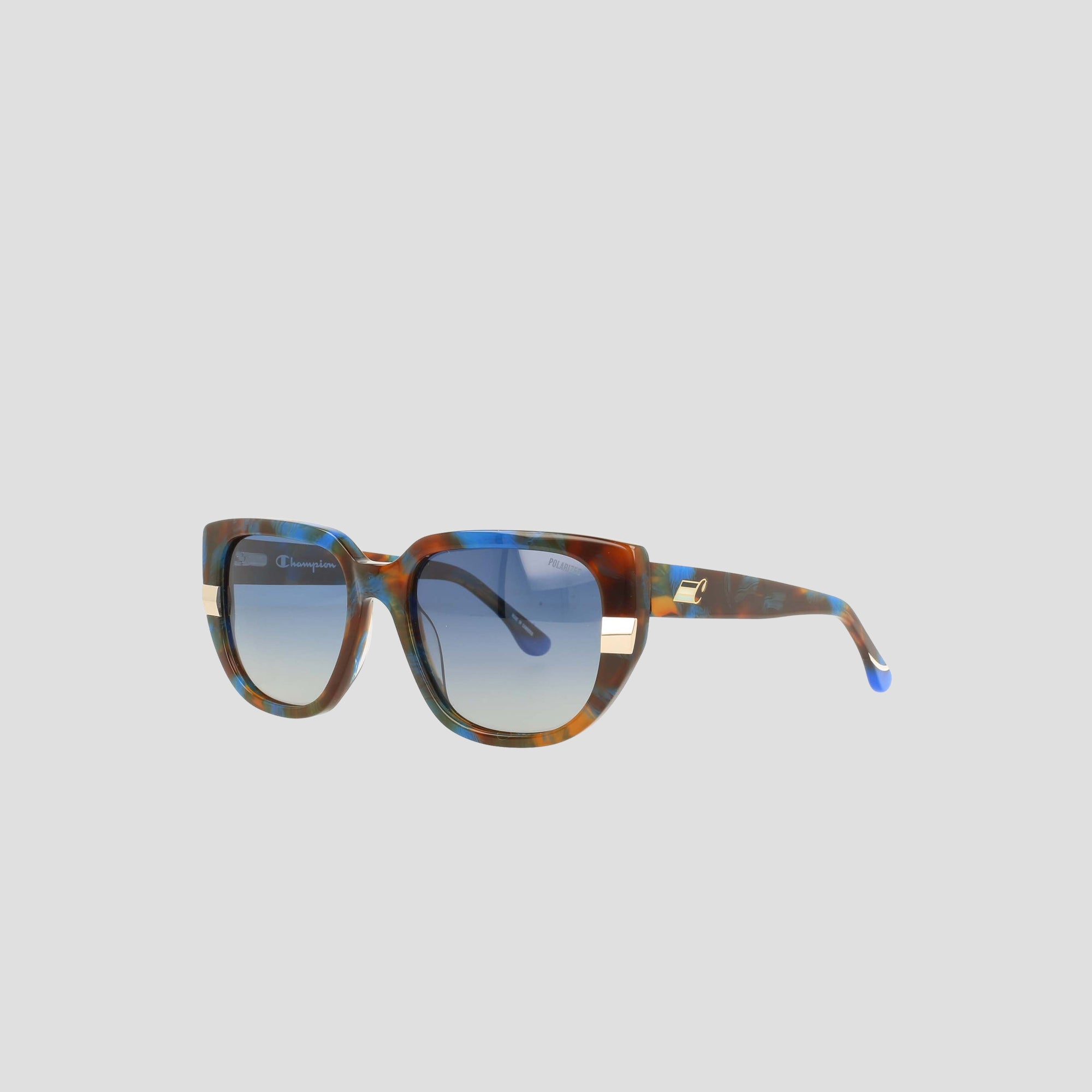 Champion Modified Cateye lunettes de soleil bleu ecaille