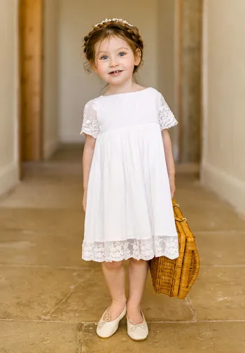 Le Jour de Notre Oui Manon Blanc robe fille blanche
