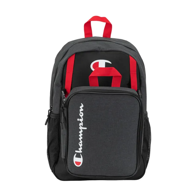 Champion Mode Lunch Kit Backpack sac à dos enfant noir combo