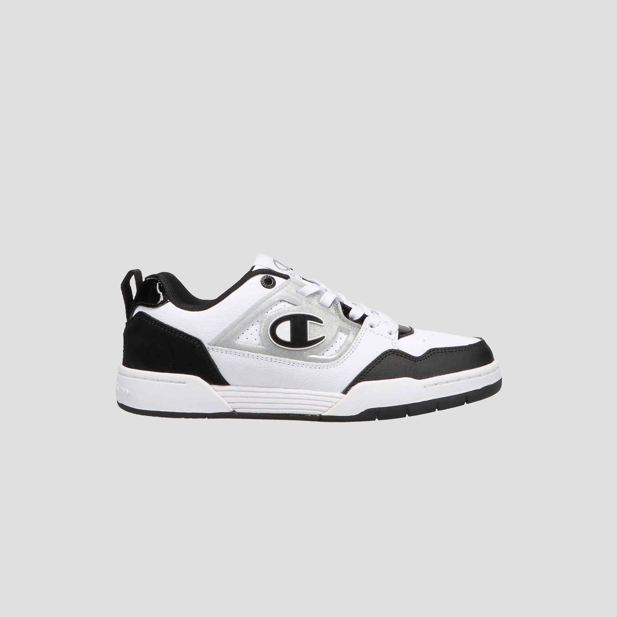 Champion 5-on-5 Low baskets femme blanc noir tige basse
