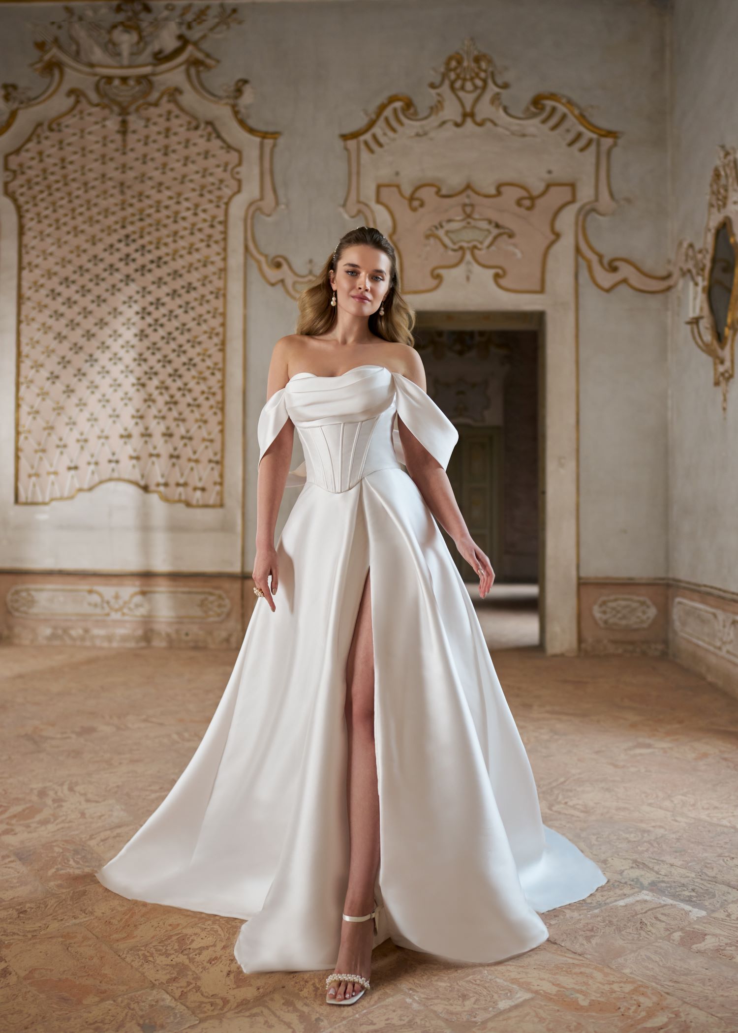 Hervé Paris Mix & Match Noor haut de mariée bustier ivoire