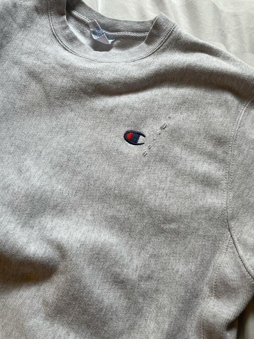 Champion Reverse Weave sweat homme noir C Logo molleton coupe ample