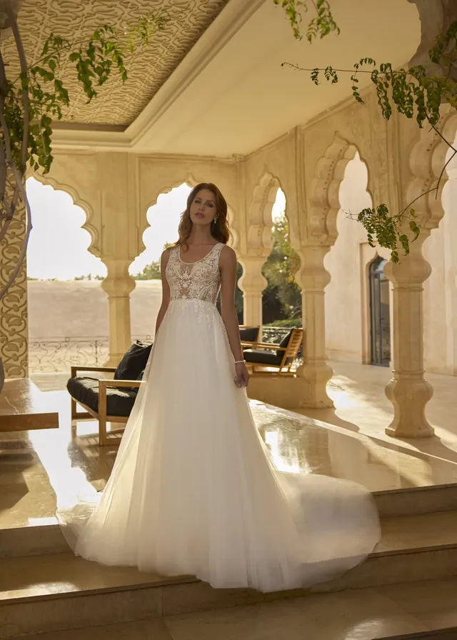 Hervé Paris Cherish Celine robe de mariée princesse tulle