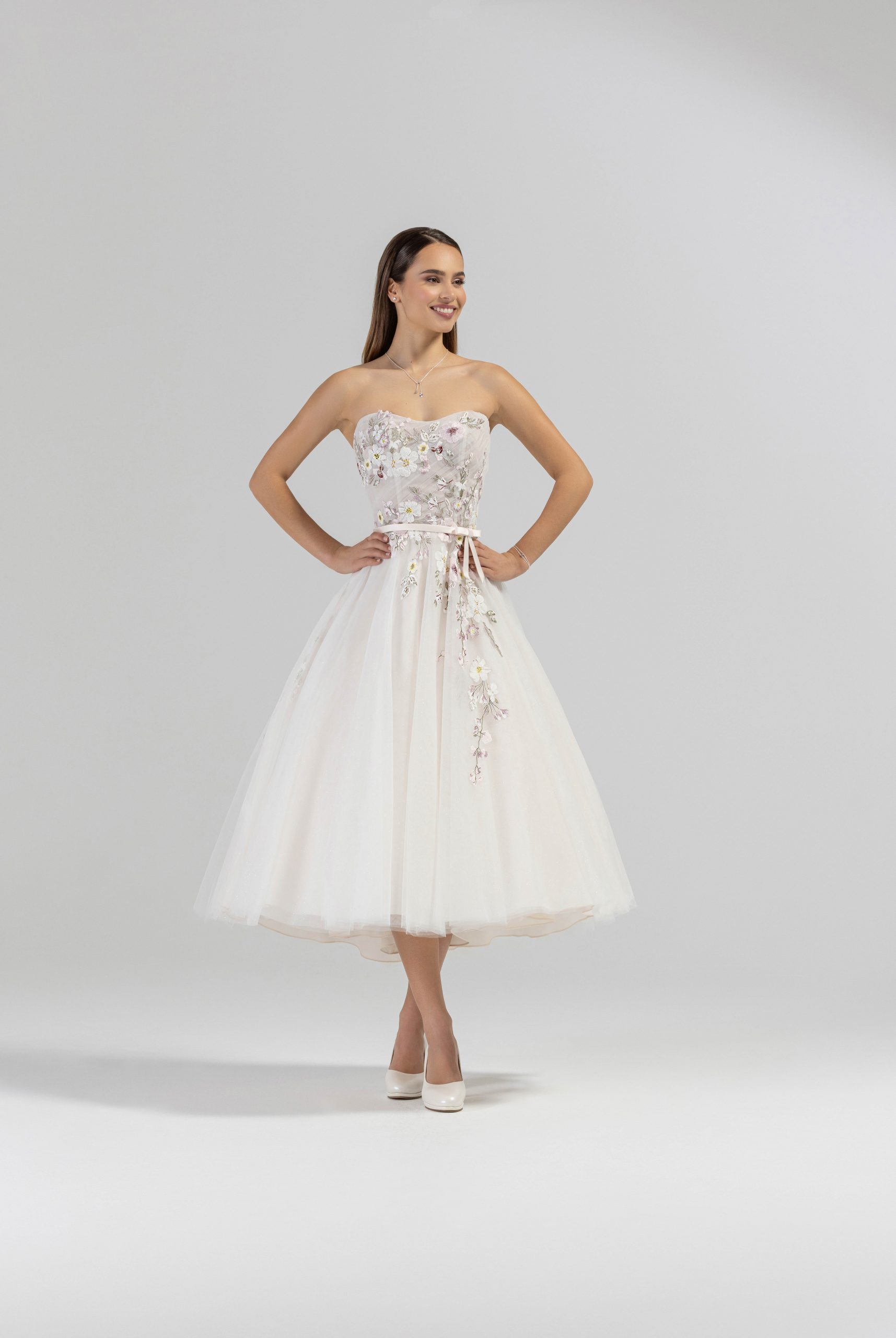 Le Jour de Notre Oui Libellule robe de mariée blanche mariage