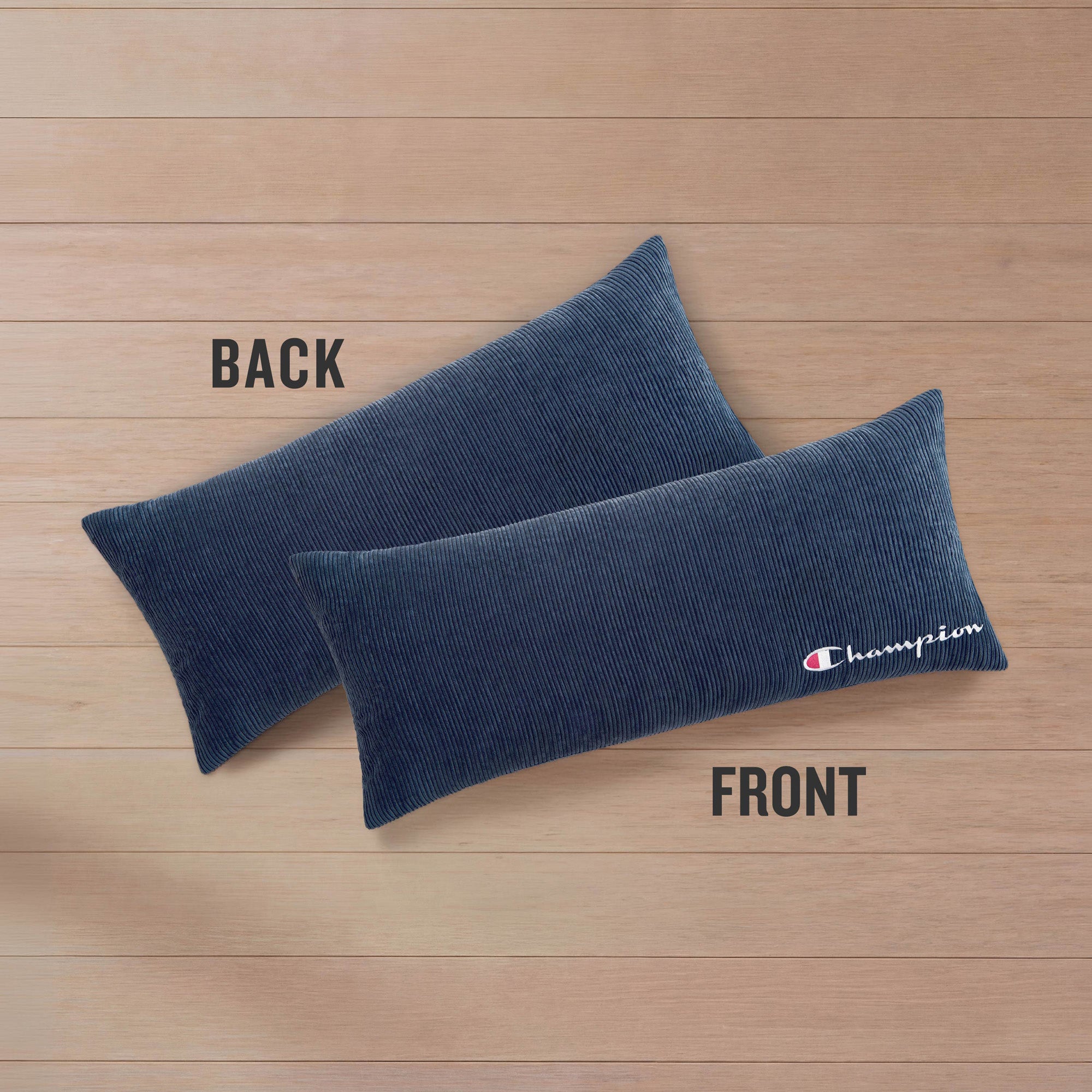 Champion Corduroy Traversin bleu marine 41x91 cm