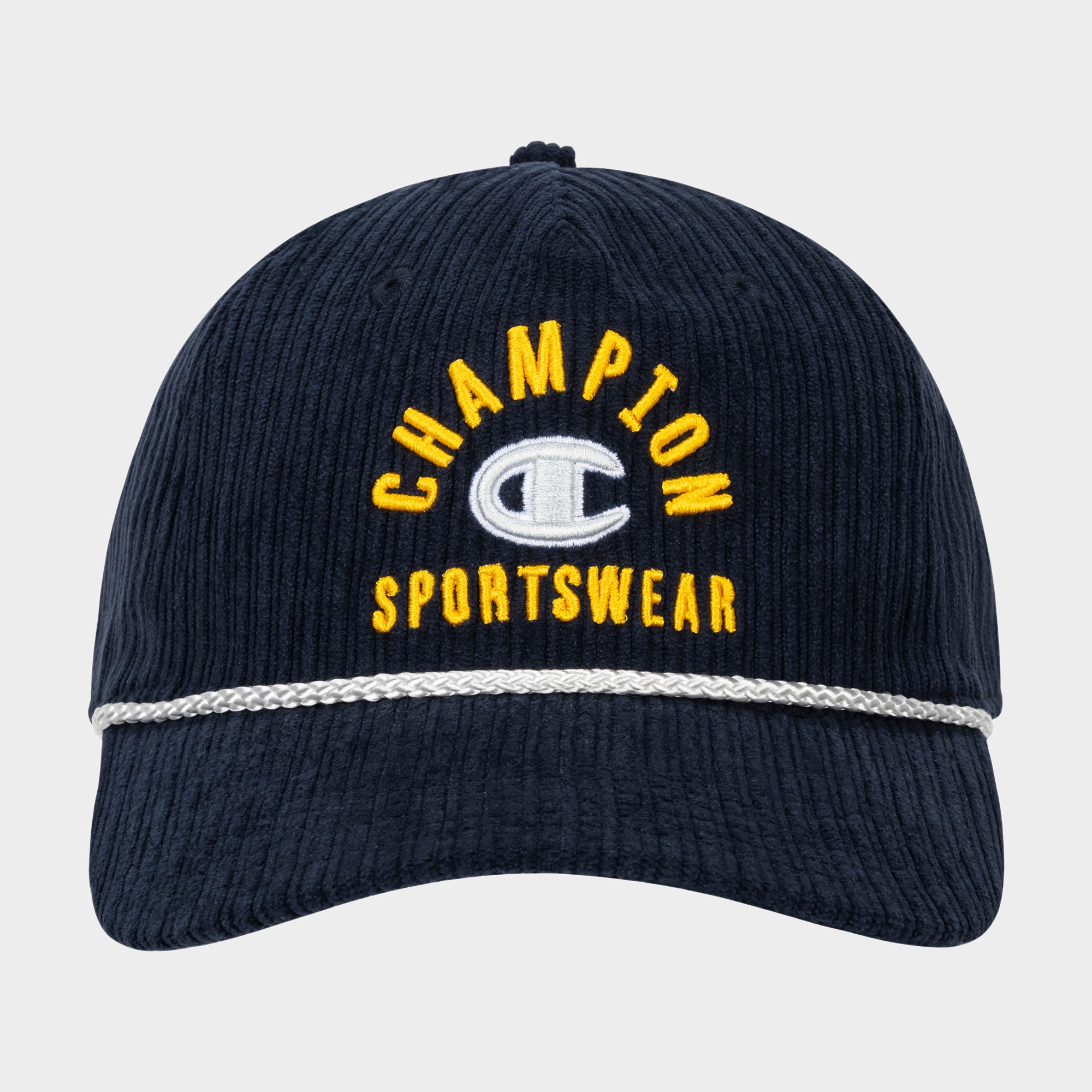 Champion Stephen casquette réglable velours bleu marine
