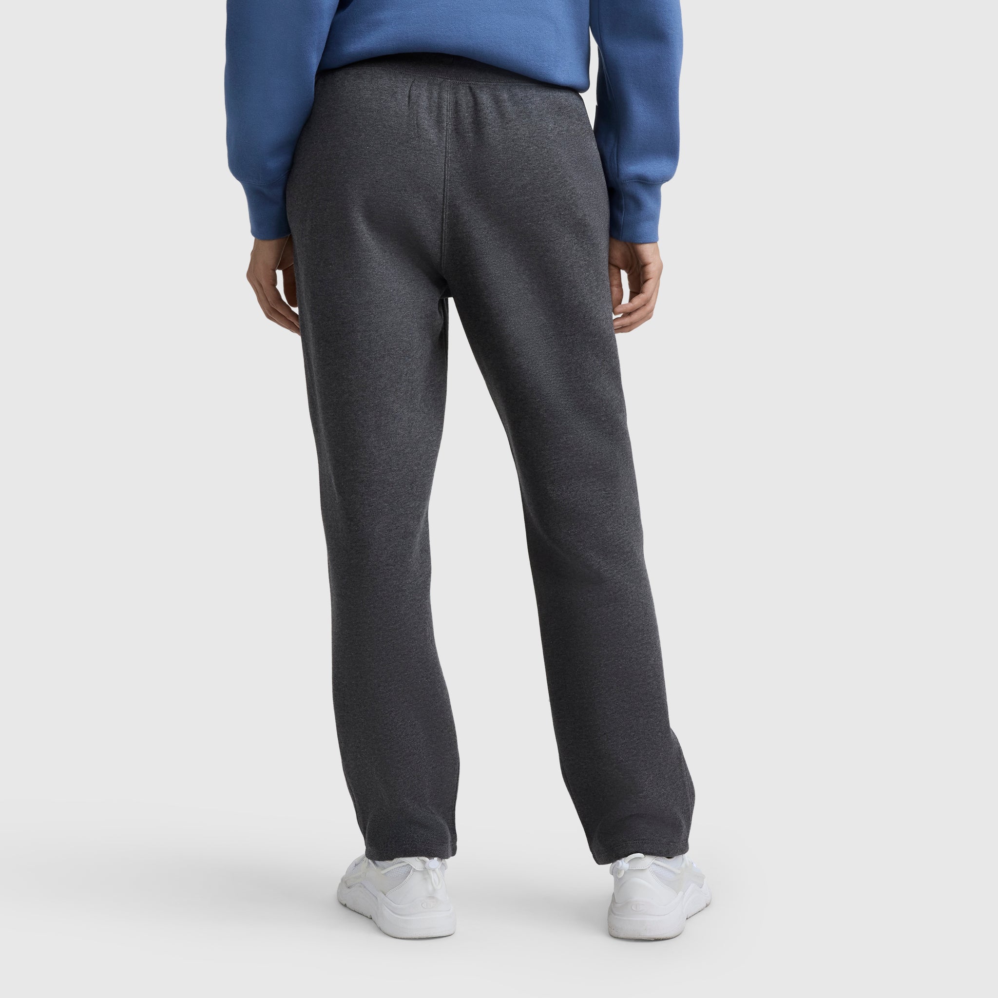 Champion Powerblend jogging droit gris molleton homme