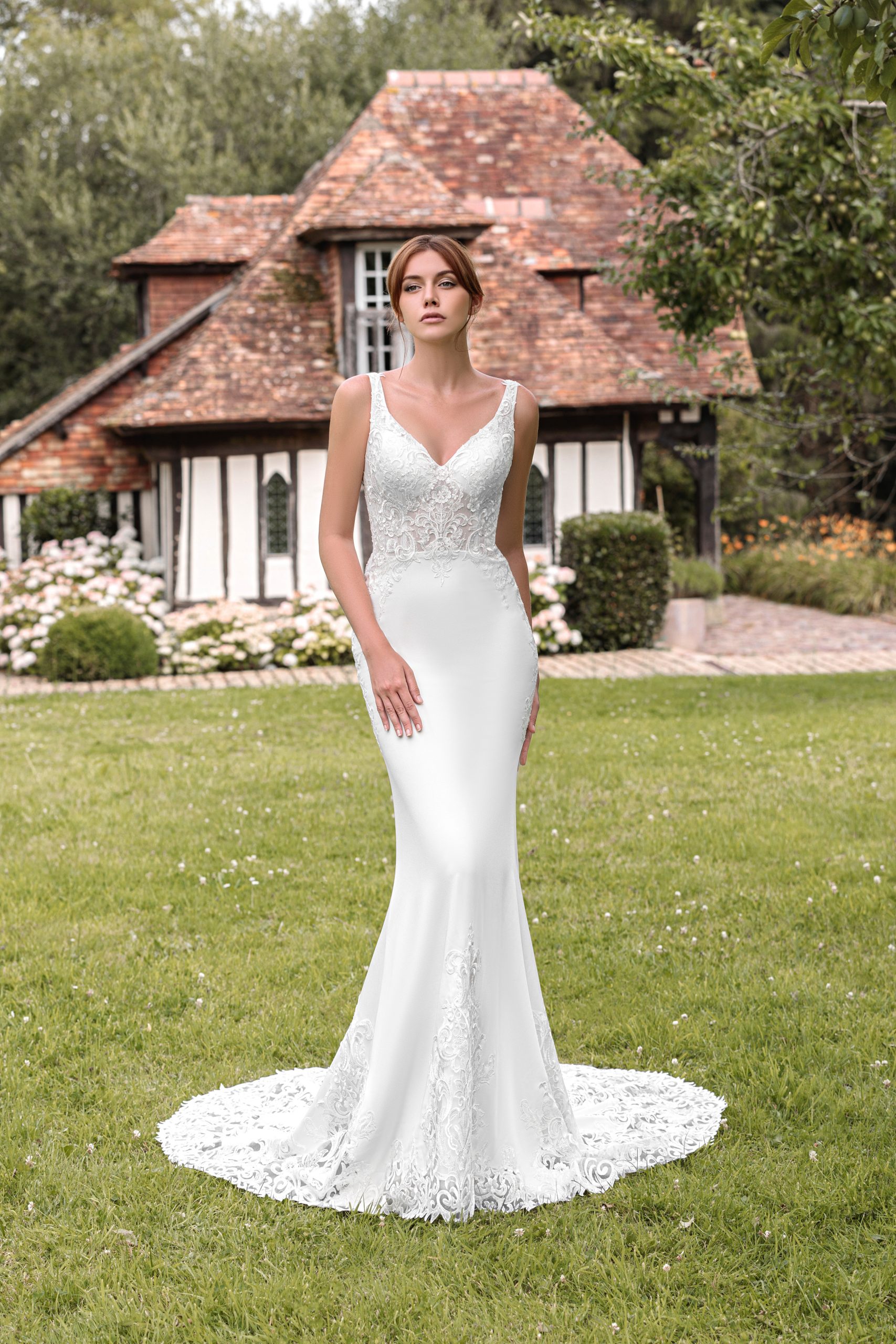 Le Jour de Notre Oui Océane robe de mariée satin dos nu