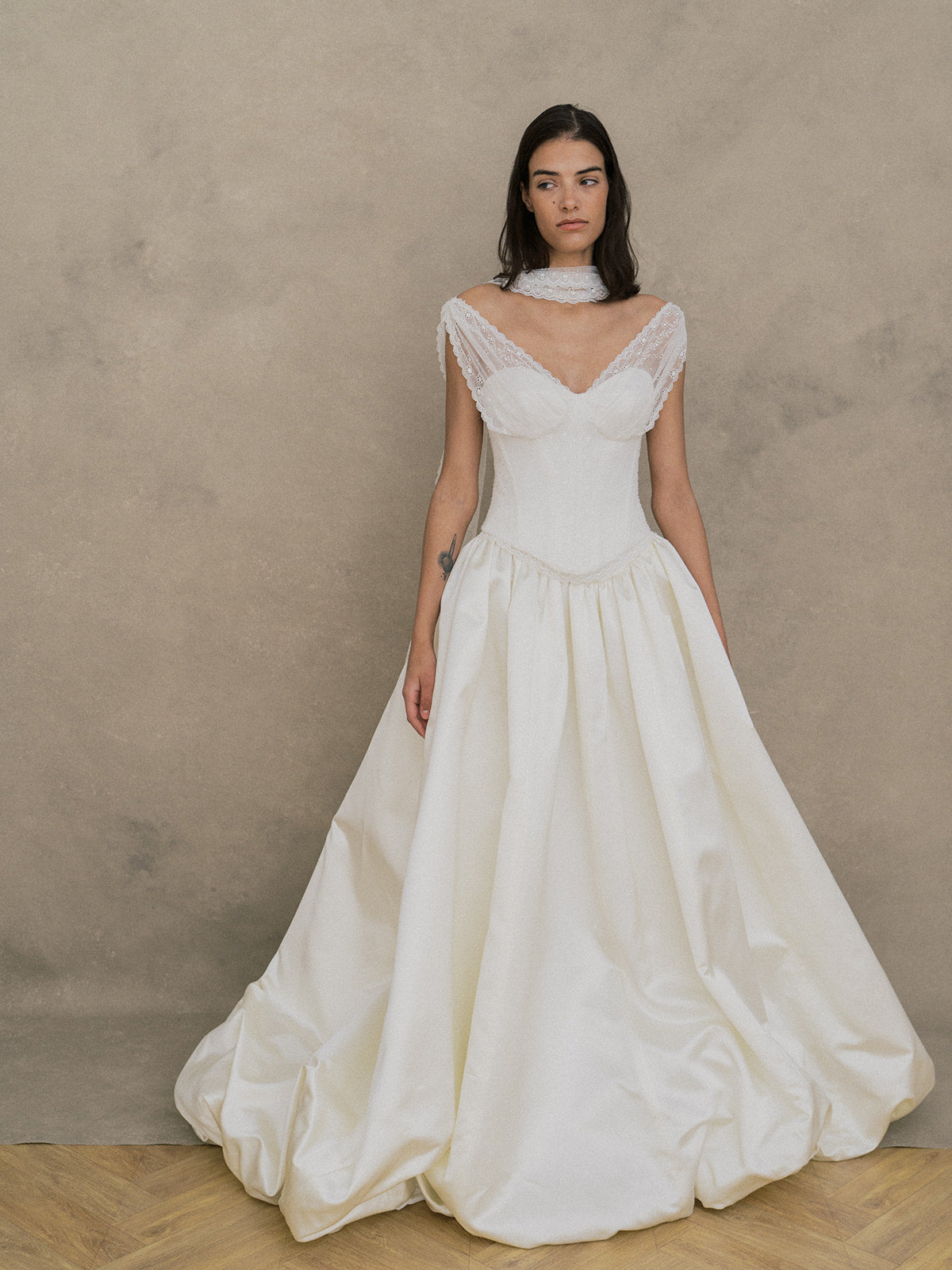 Rime Arodaky Bridal Caprice ensemble bustier jupe corset
