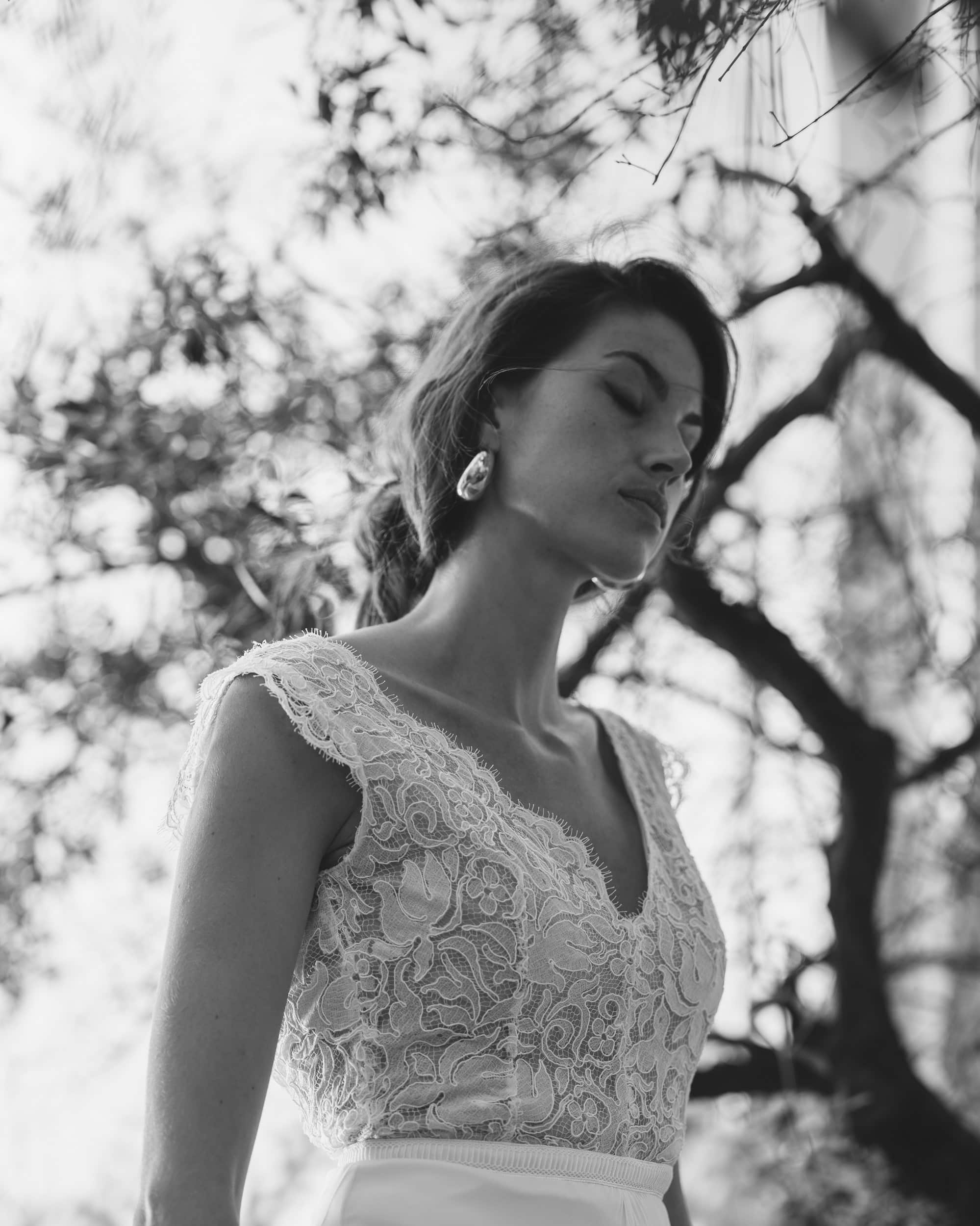Maison Floret Sur-mesure Marcello robe dentelle Calais