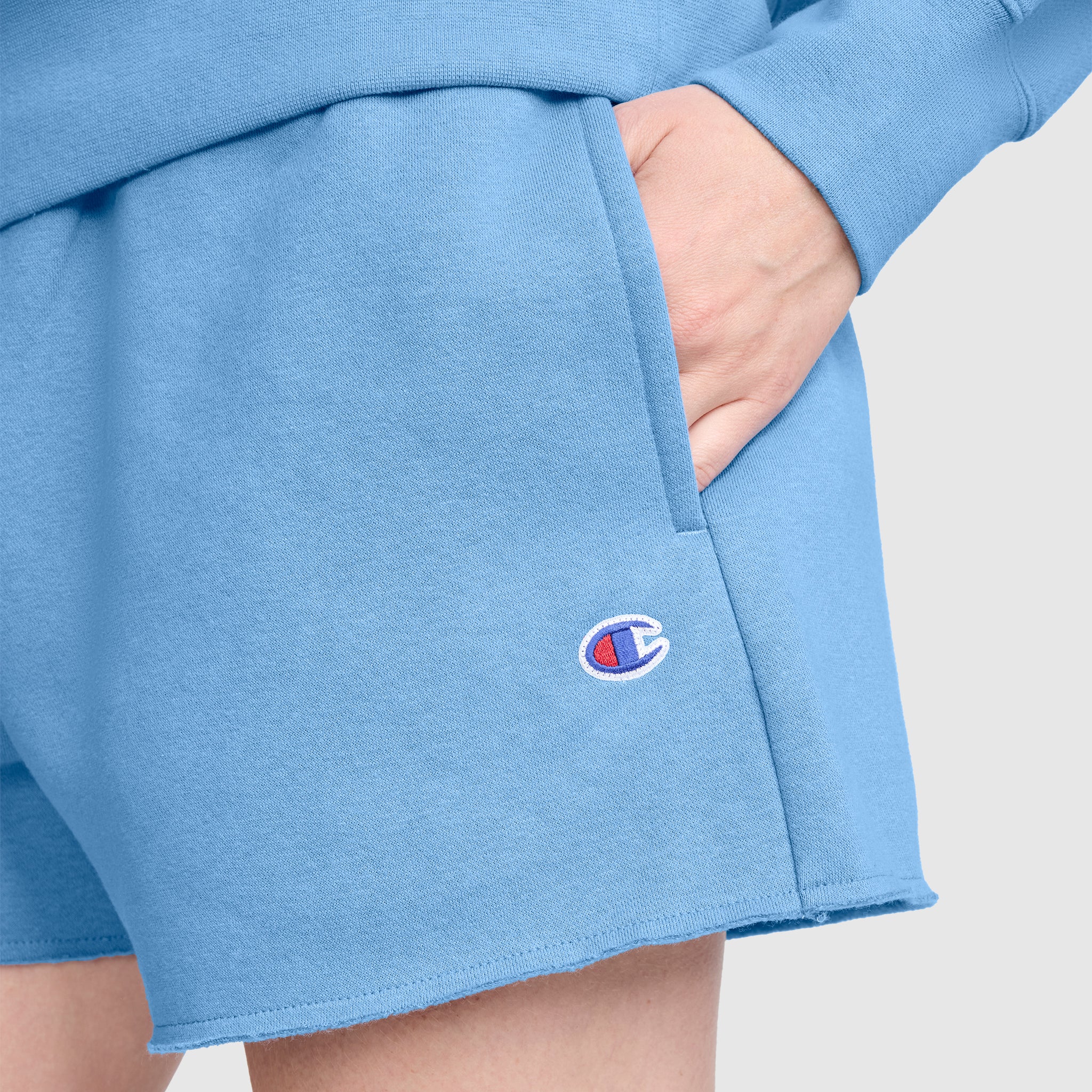 Champion Powerblend 3" short molleton Riviera femme
