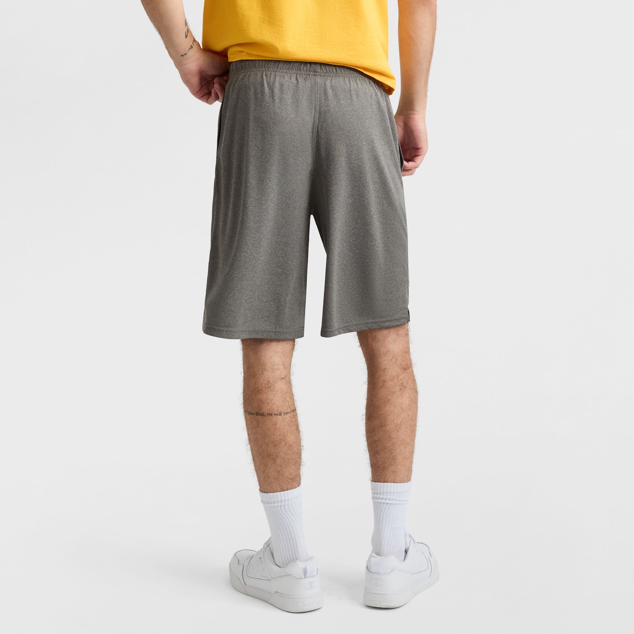 Champion 10" Moisture Wicking short Granite Grey Heather