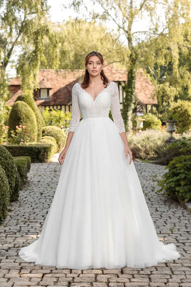 Le Jour de Notre Oui Odyssée robe de mariée blanche