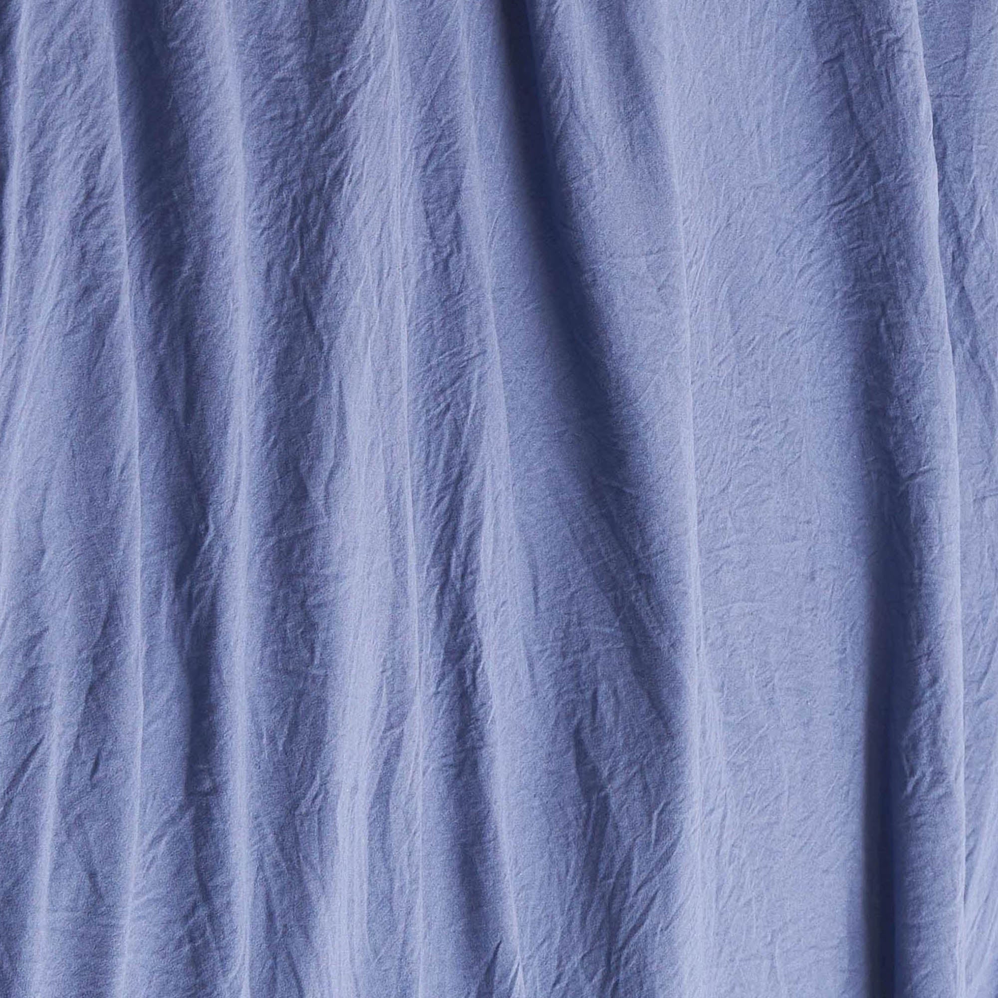 Champion Patch parure draps microfibre bleu ardoise Queen