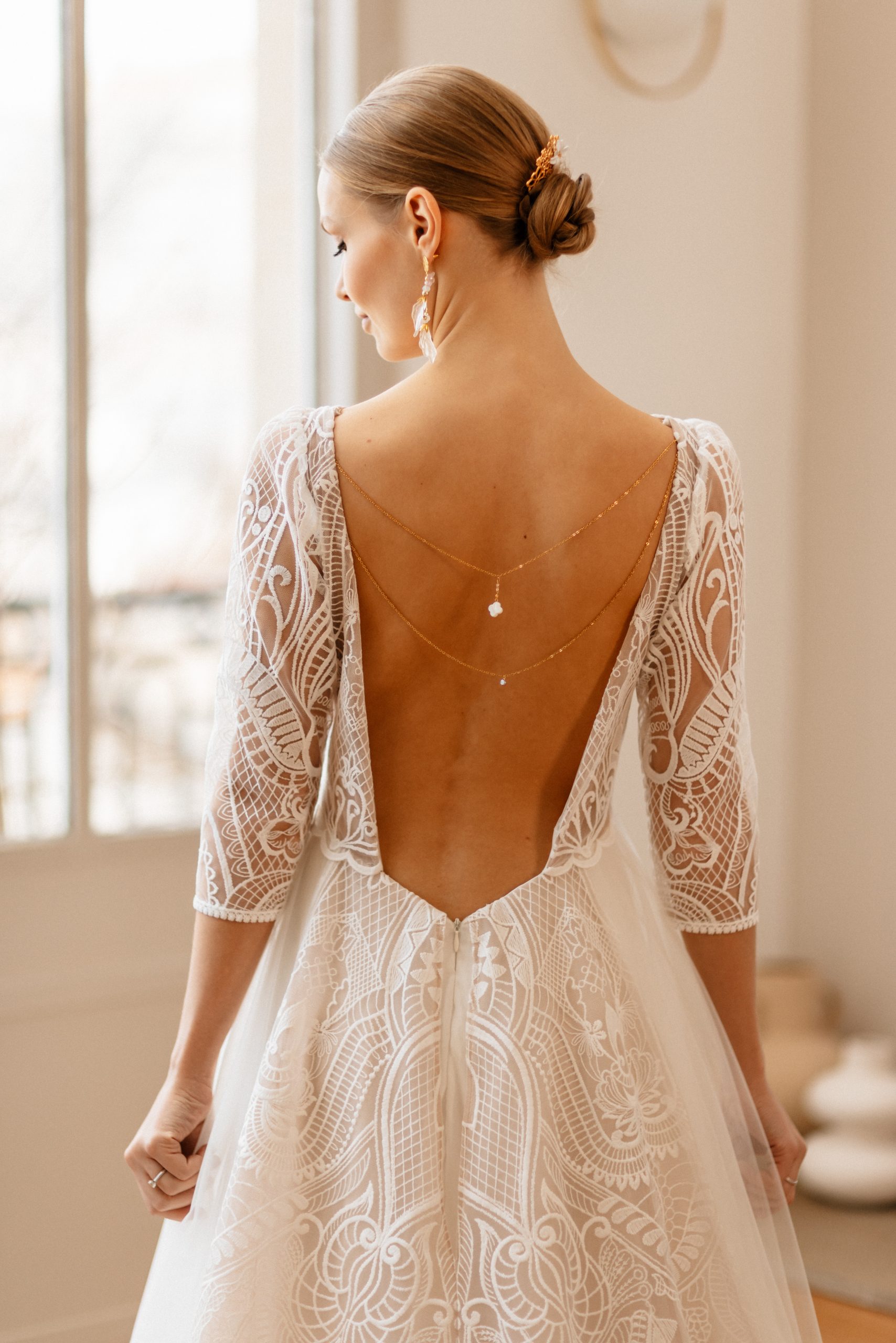 Le Jour de Notre Oui Julie robe de mariée satin sirène