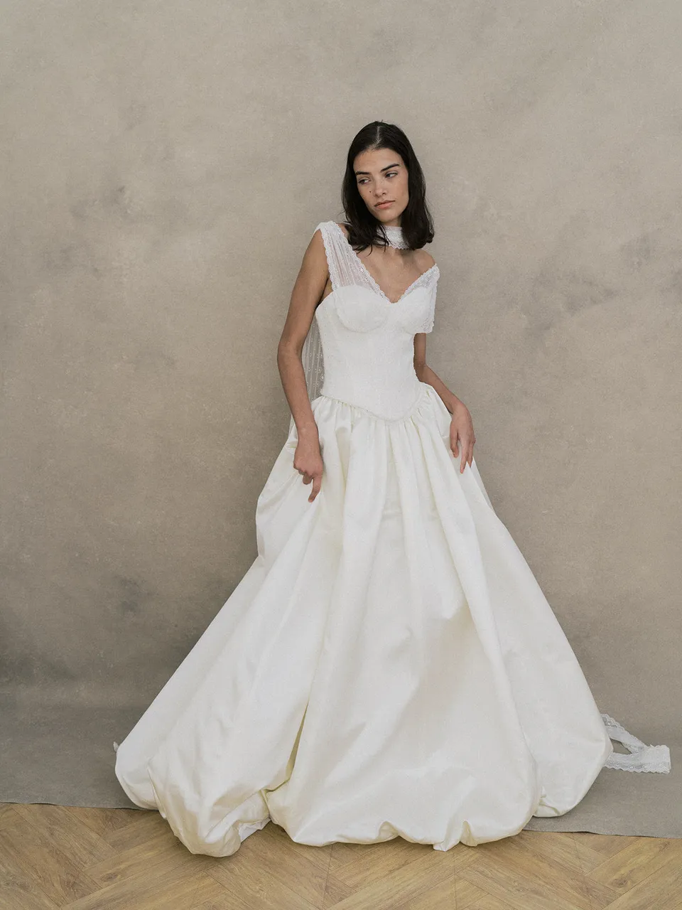 Rime Arodaky Bridal Caprice ensemble bustier jupe corset