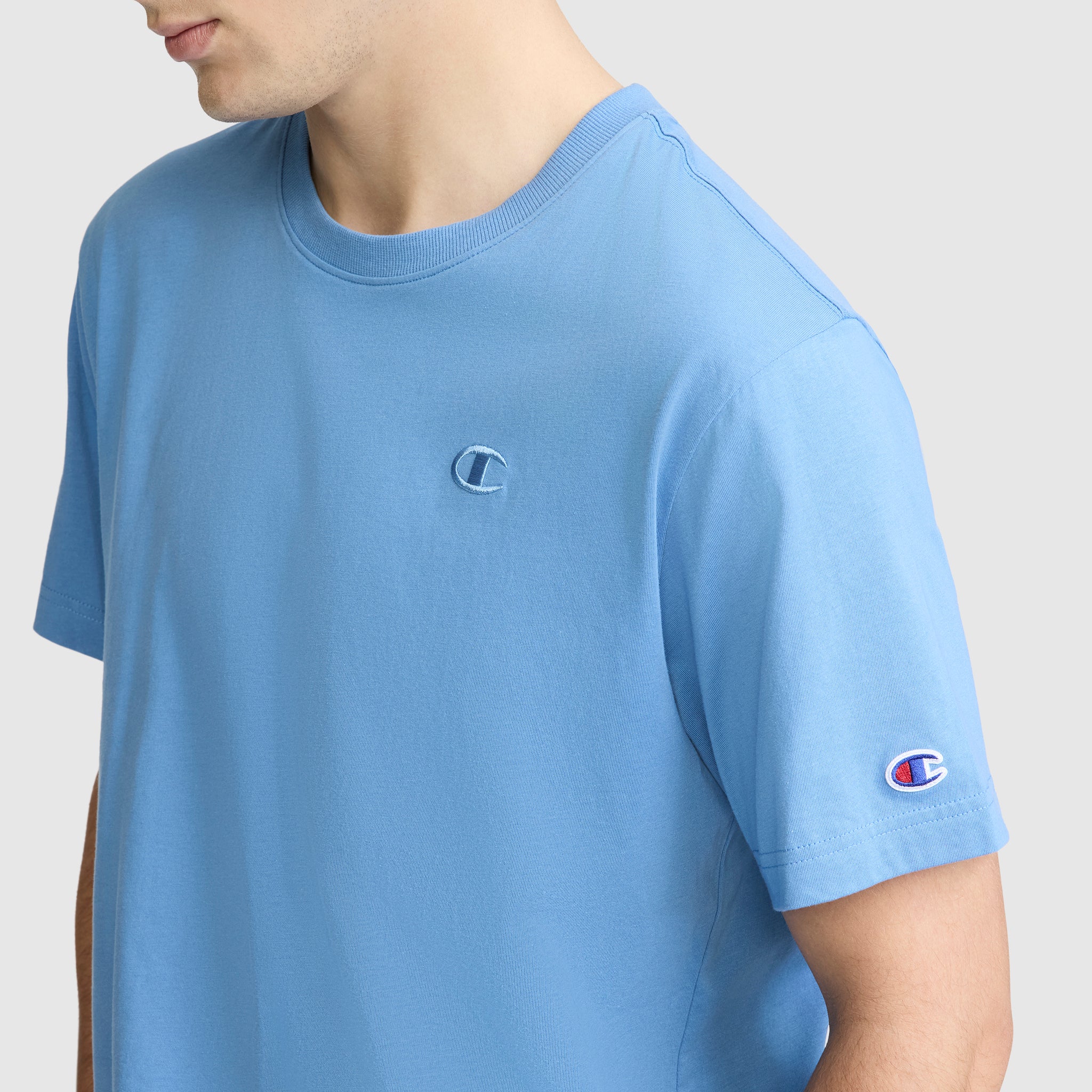 Champion Classic T-Shirt C Logo t-shirt homme Riviera coton